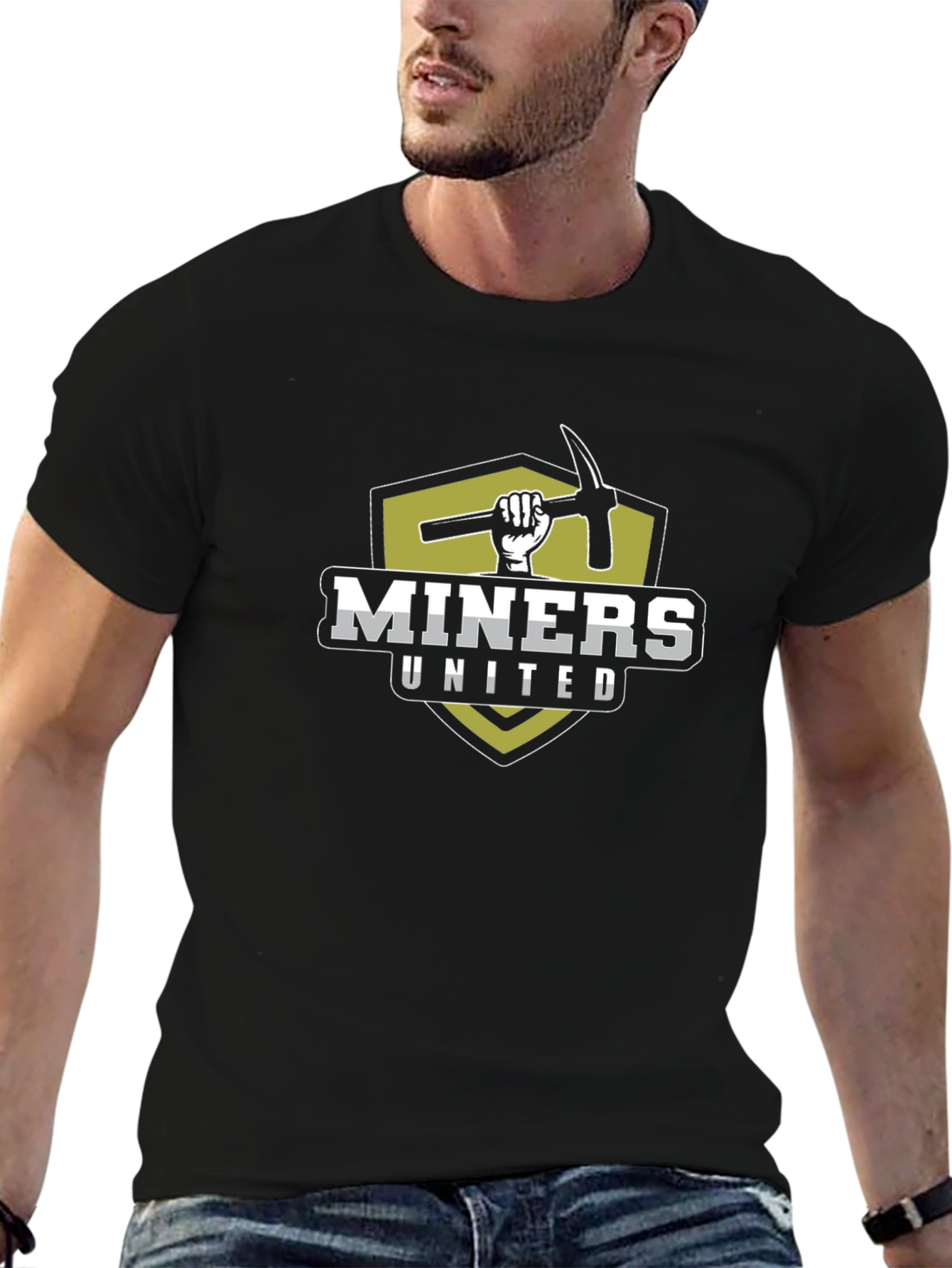 Miners United Black T-Shirt