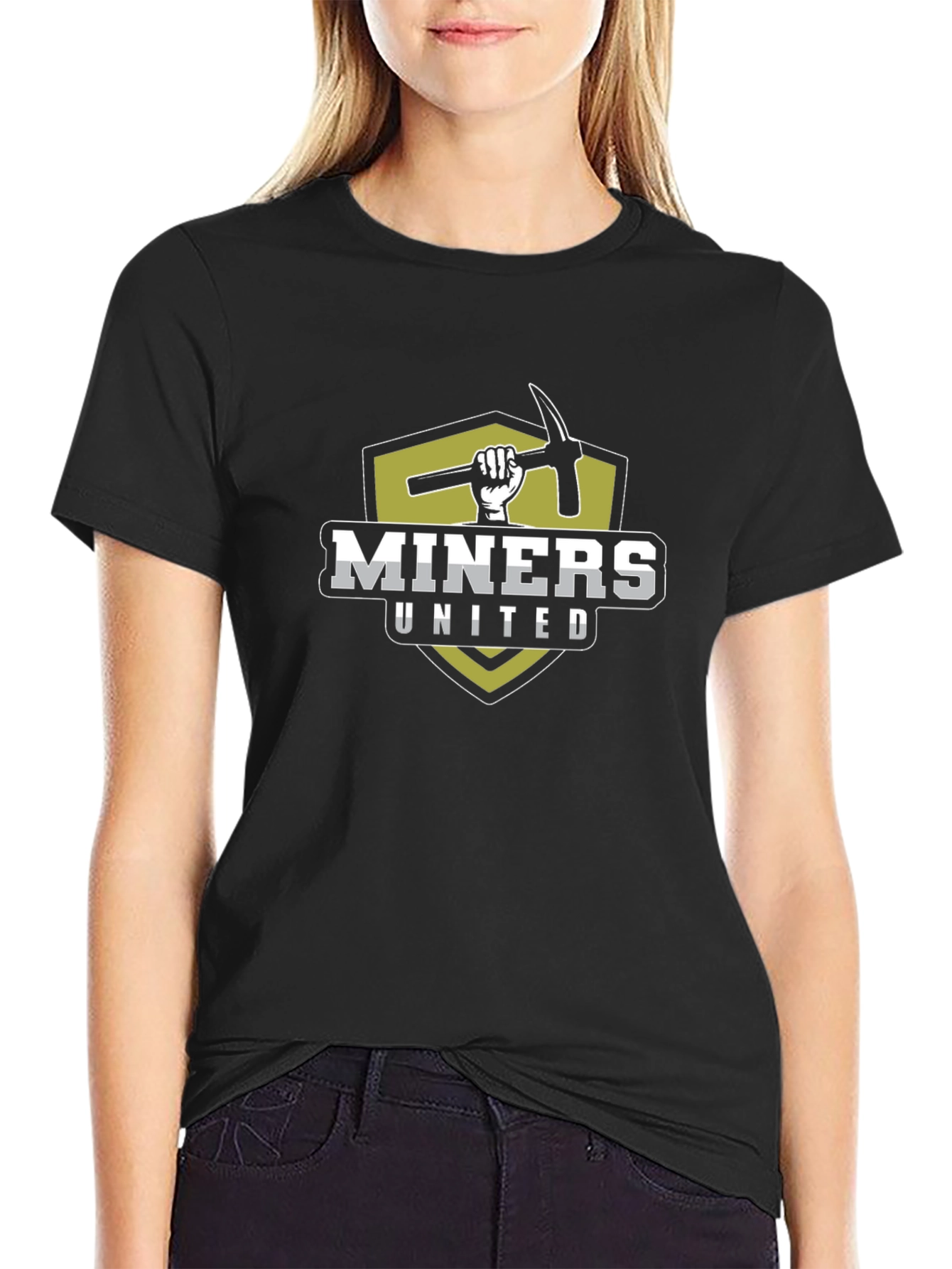 Miners United Black T-Shirt