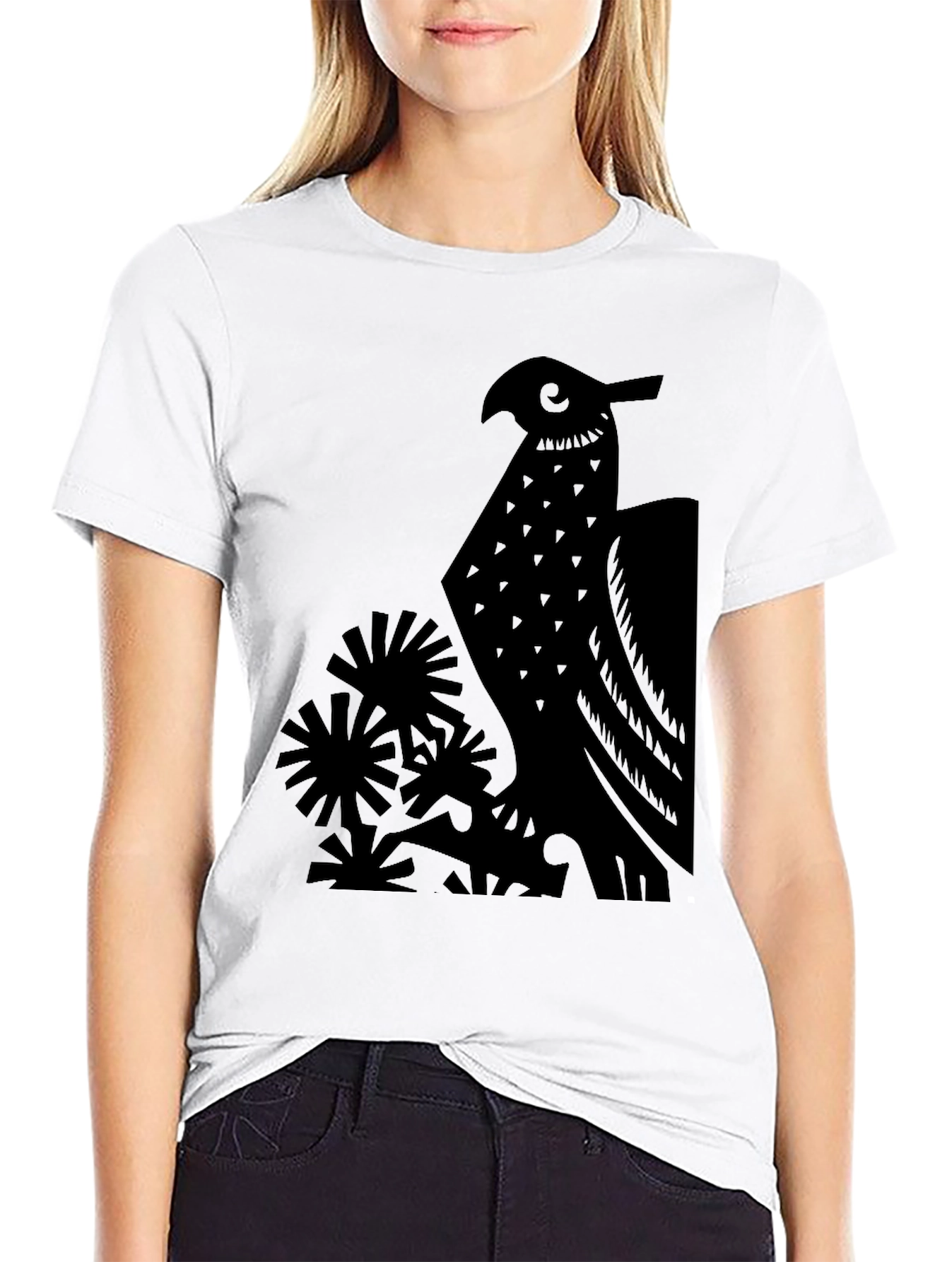 Black Eagle Graphic Tee - Stylish Mens T-Shirt