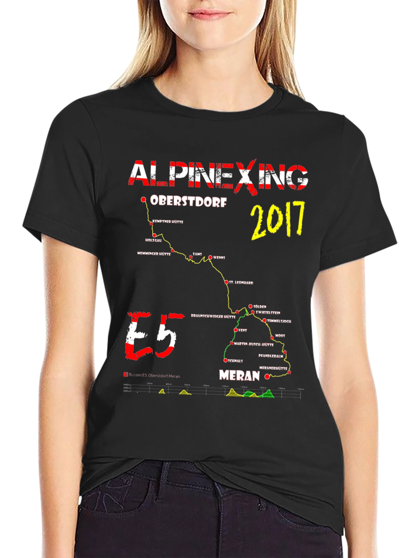 Alpinexing Oberstdorf Meran E5 T-Shirt