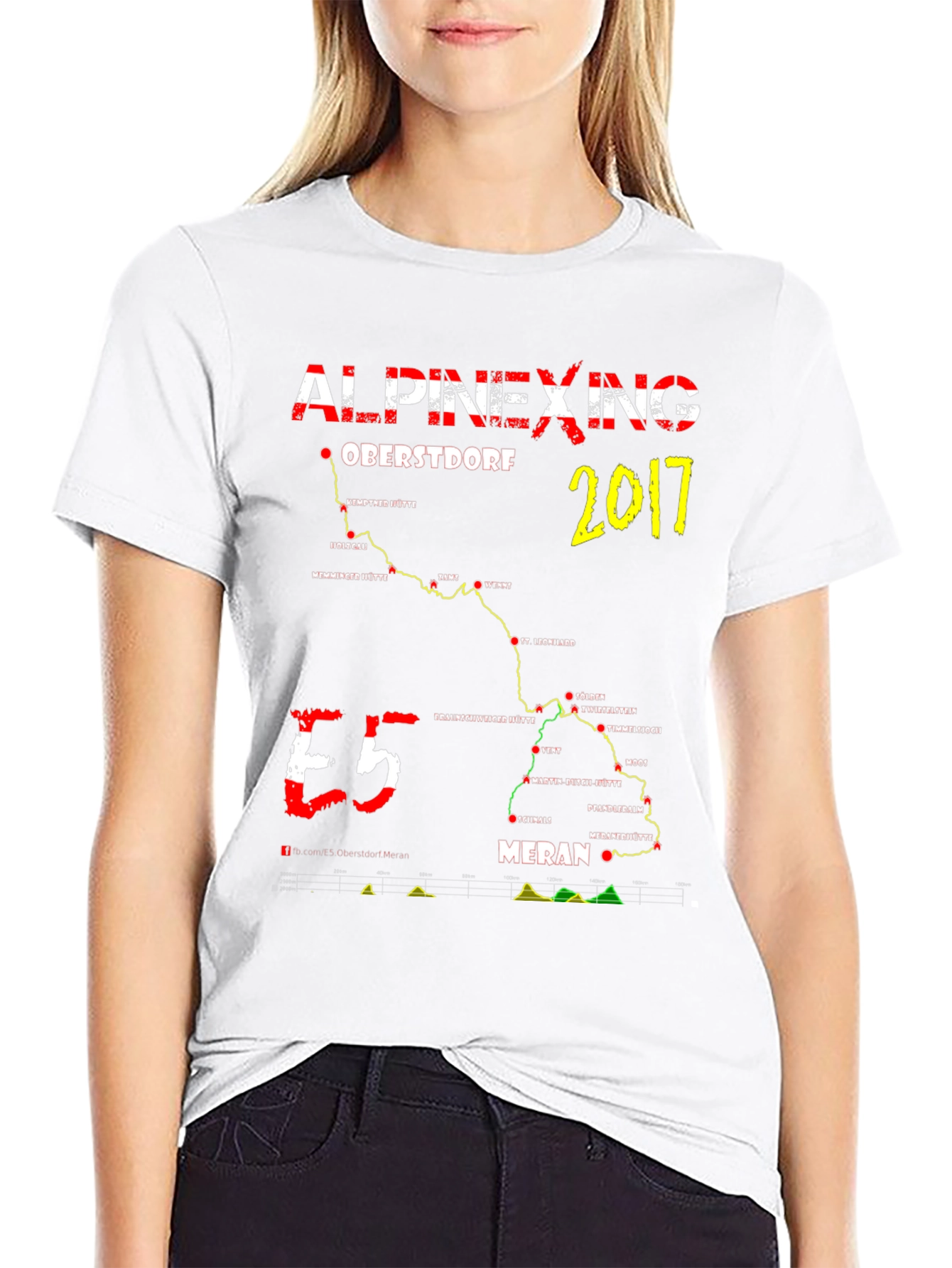 Alpinexing Oberstdorf Meran E5 T-Shirt