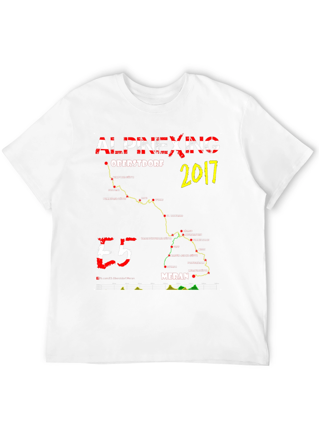 Alpinexing Oberstdorf Meran E5 T-Shirt