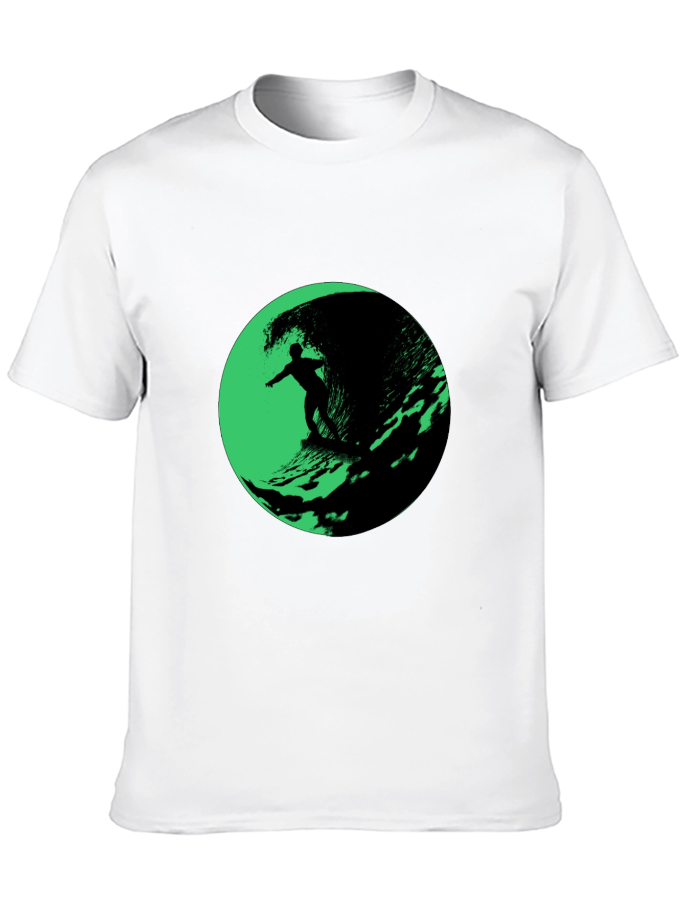 Surfer Wave Graphic T-Shirt