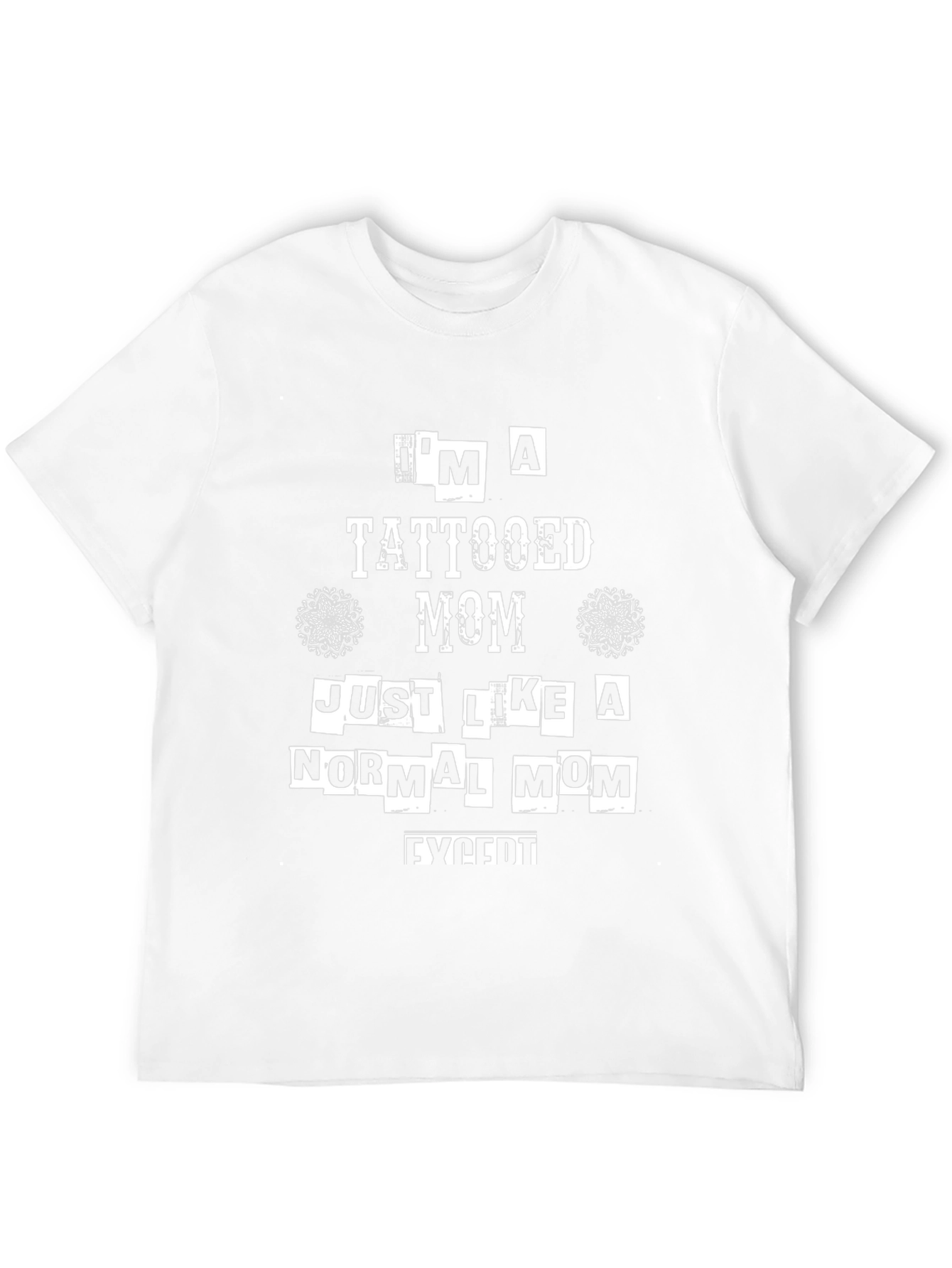 Tattooed Mom Graphic Tee - Trendy Mothers Day Gift
