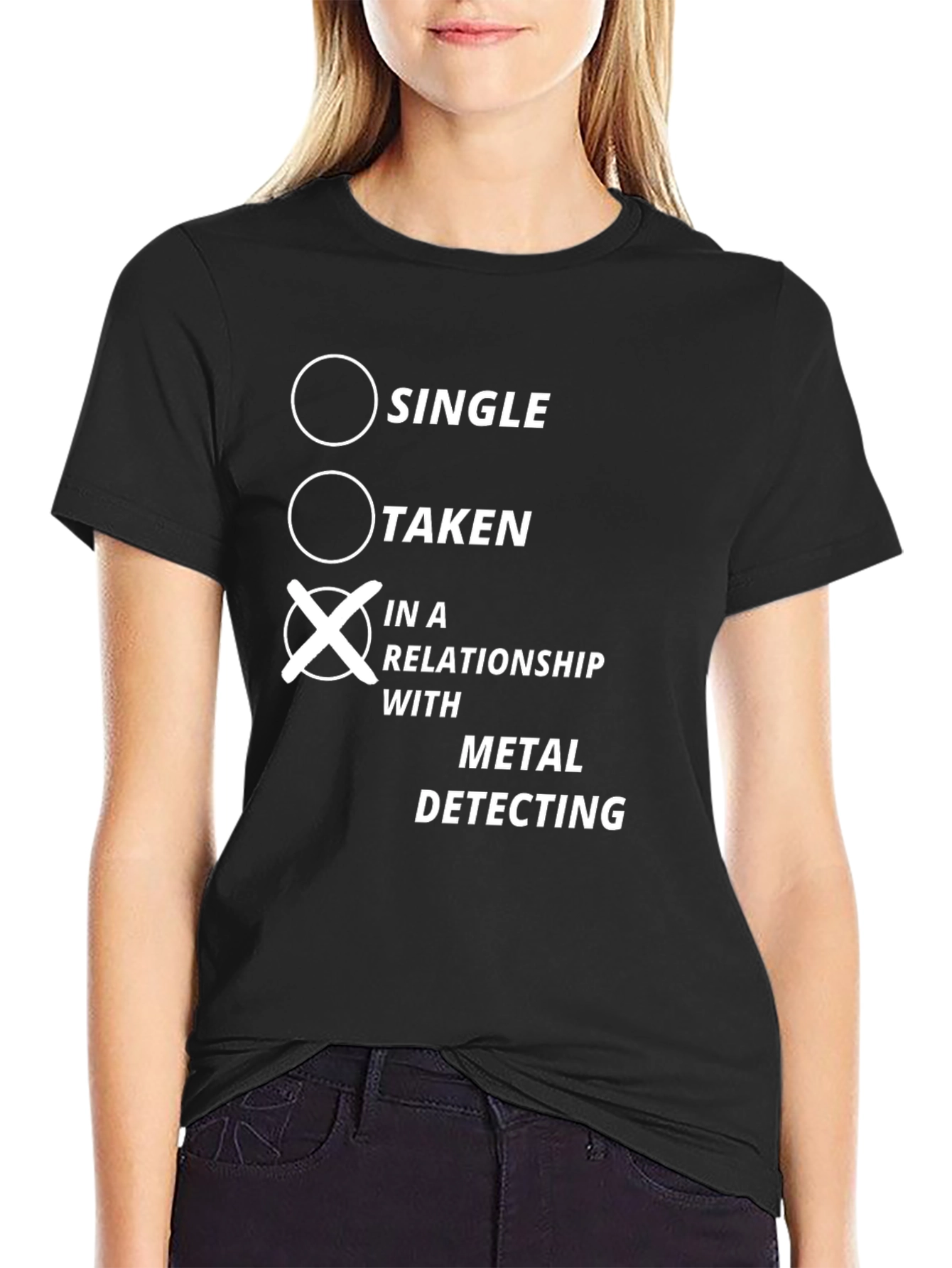 Metal Detecting Relationship T-Shirt - Funny Hobby Tee