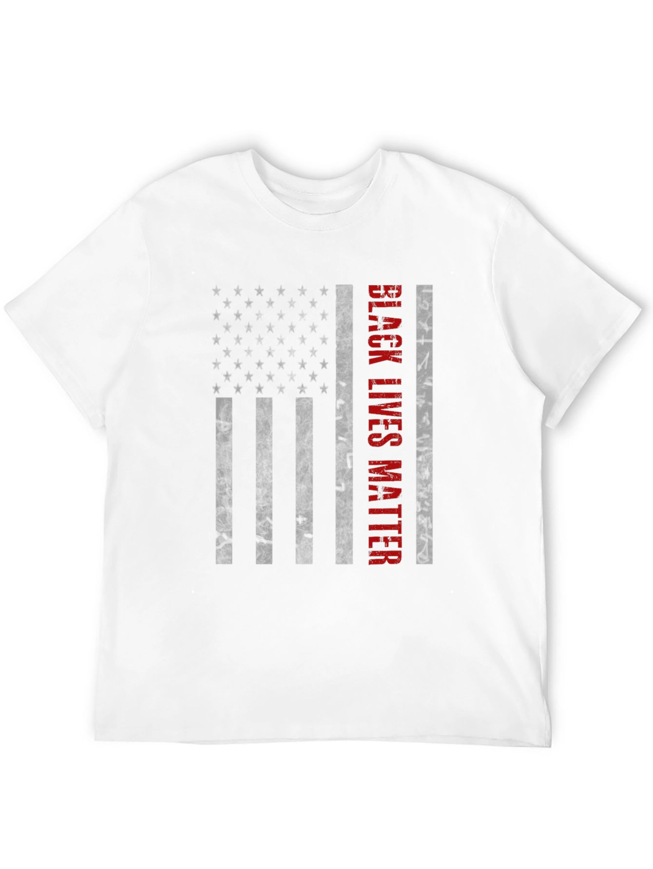 Black Lives Matter American Flag Graphic Tee