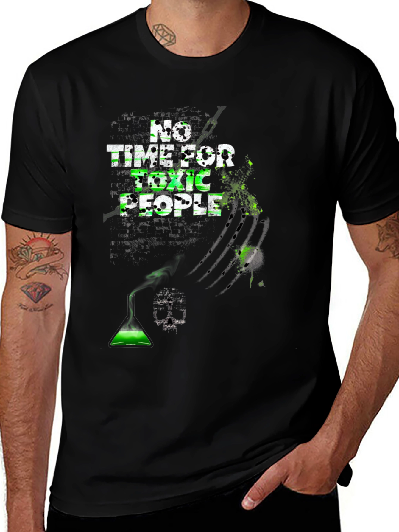 No Time for Toxic People Graphic Tee