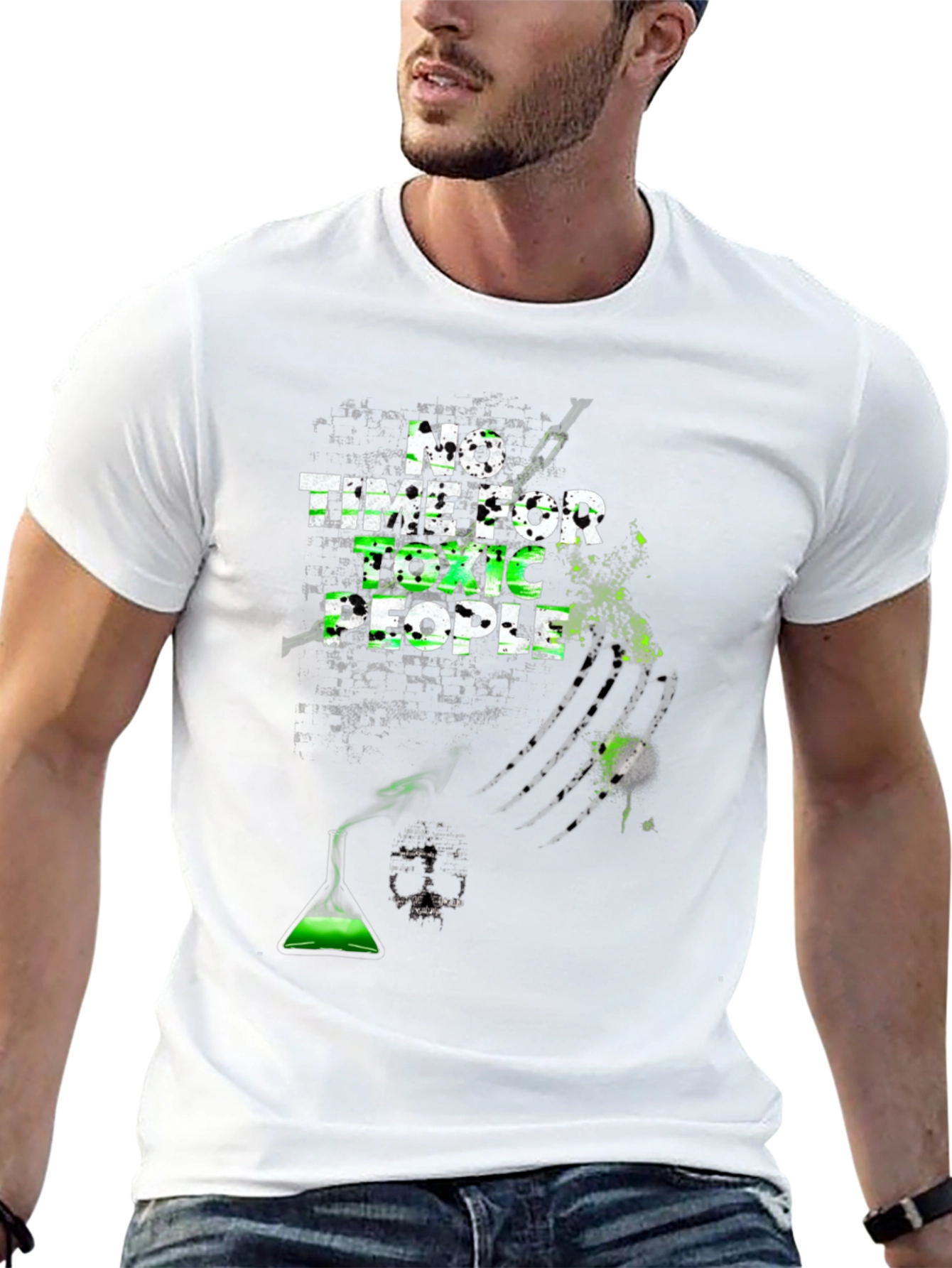 No Time for Toxic People Graphic Tee