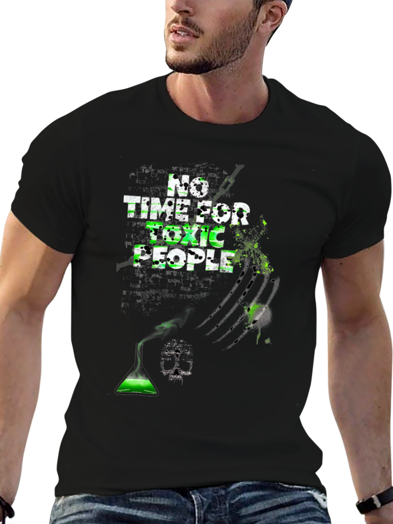 No Time for Toxic People Graphic Tee