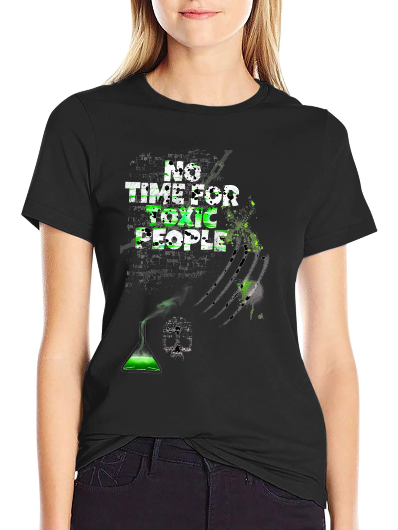 No Time for Toxic People Graphic Tee