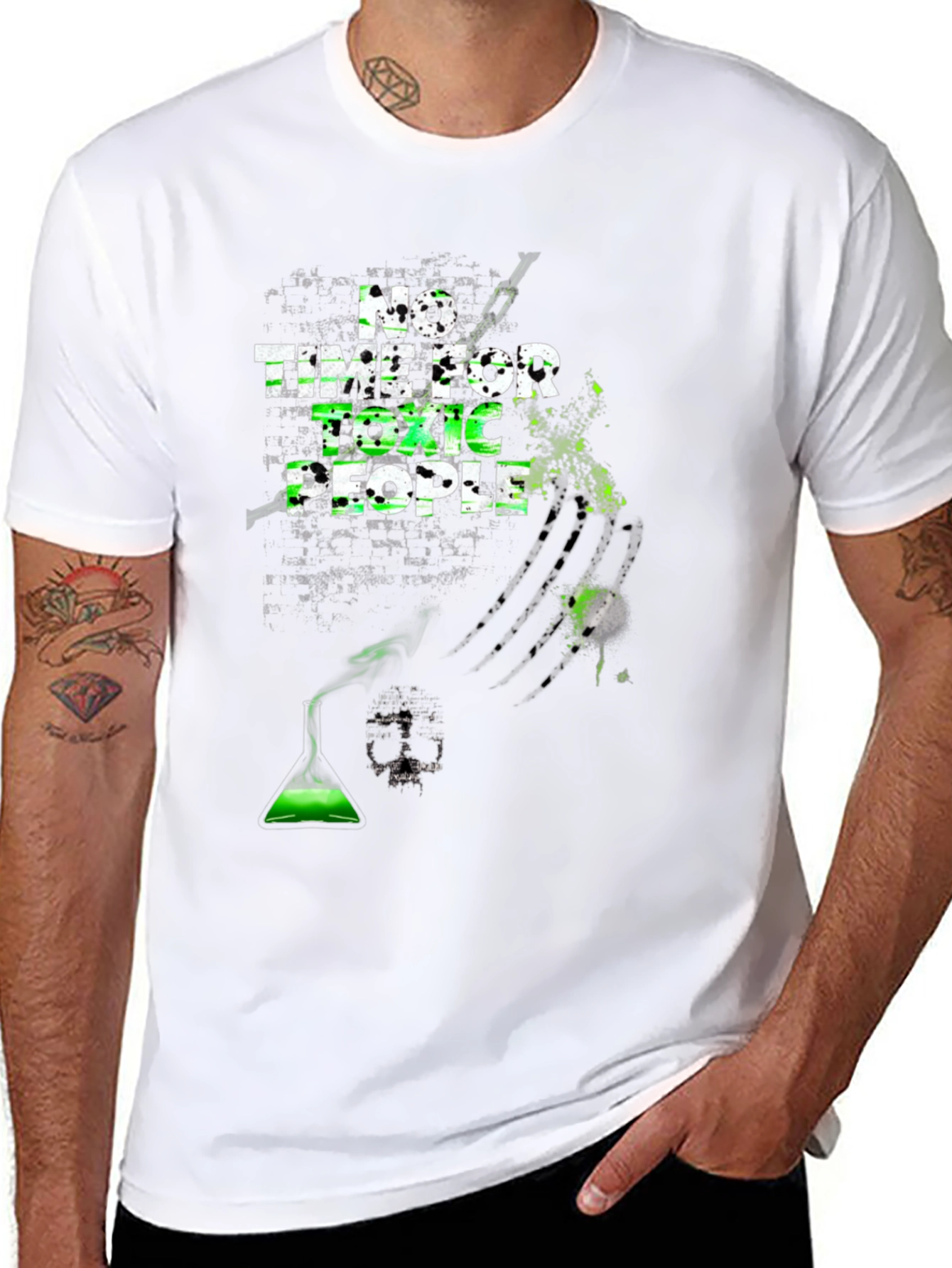 No Time for Toxic People Graphic Tee