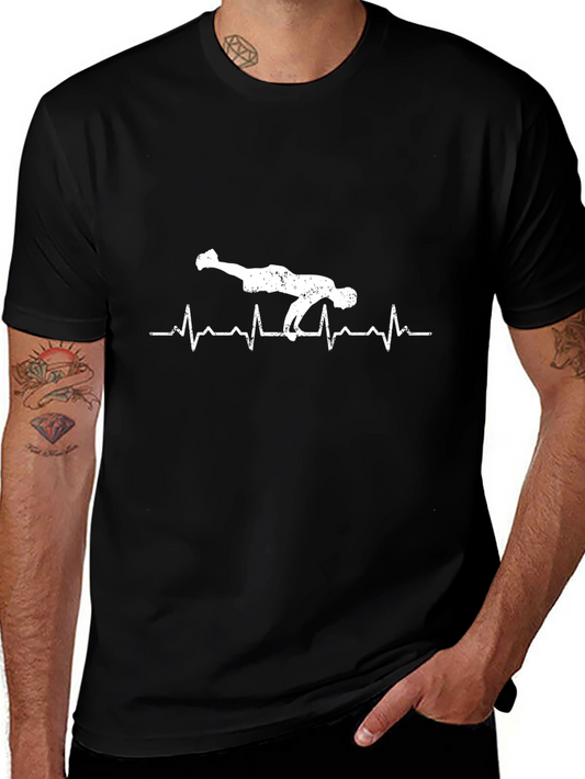 Calisthenics Heartbeat T-Shirt - Fitness Life