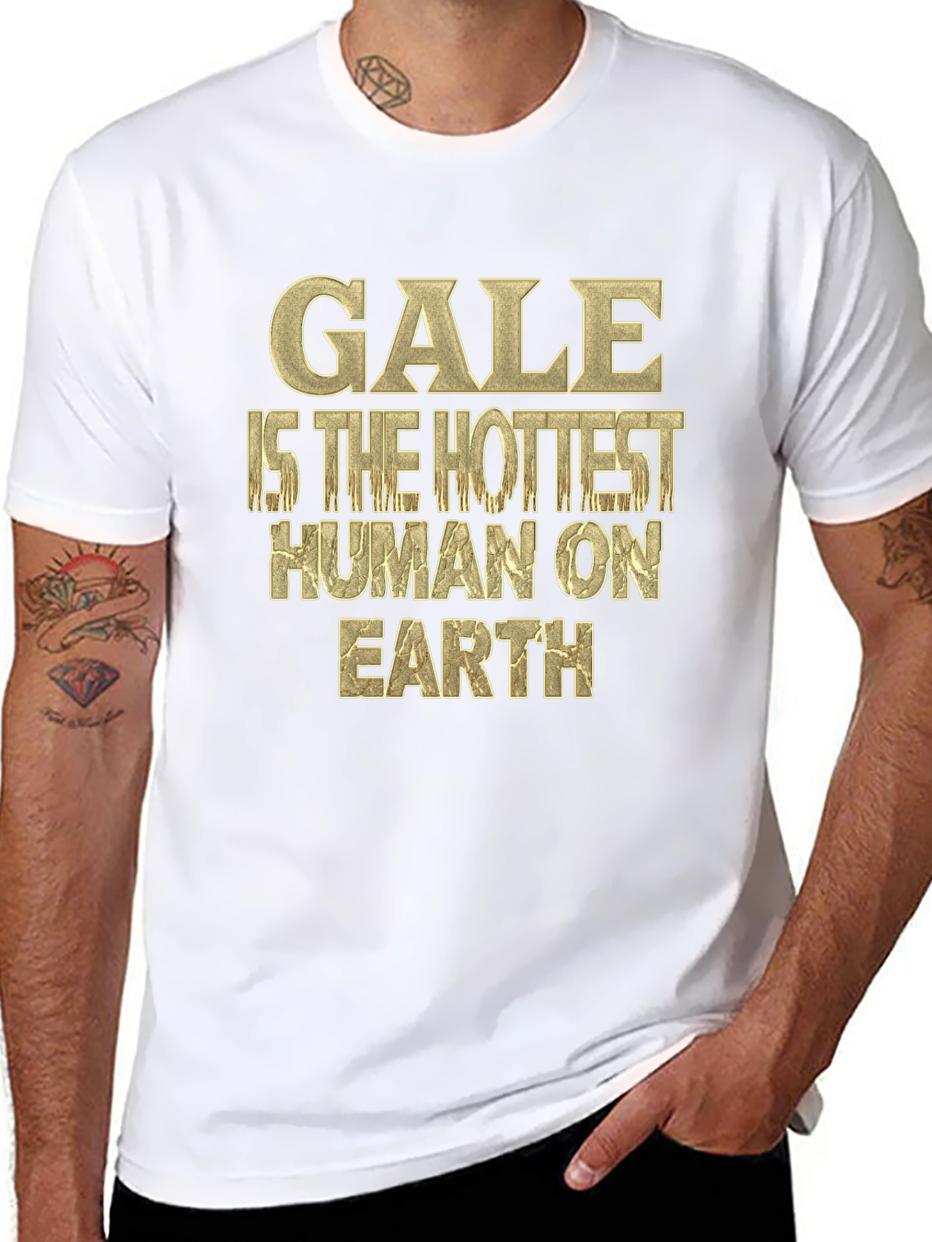 Gale Hottest Human on Earth Graphic Tee