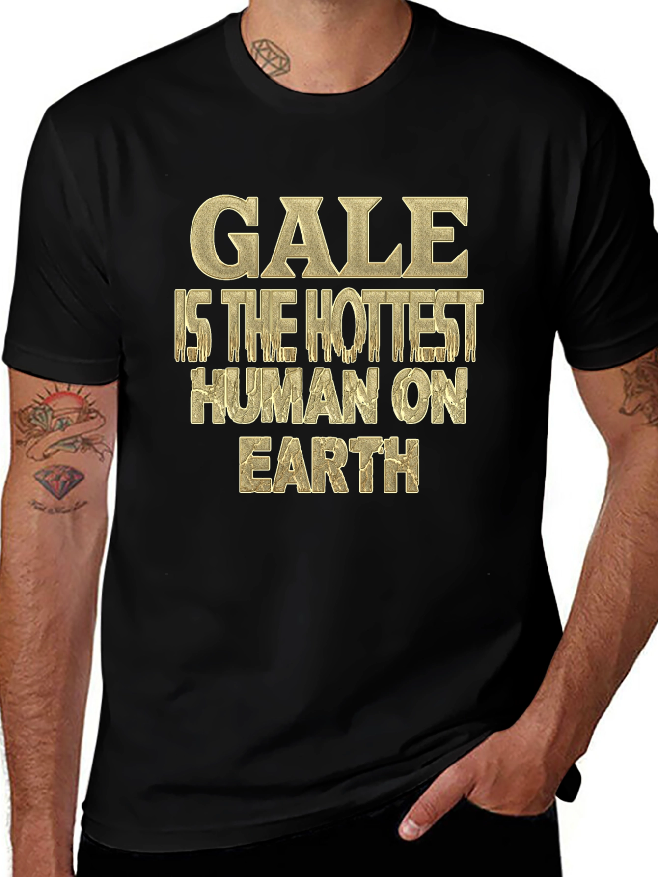 Gale Hottest Human on Earth Graphic Tee