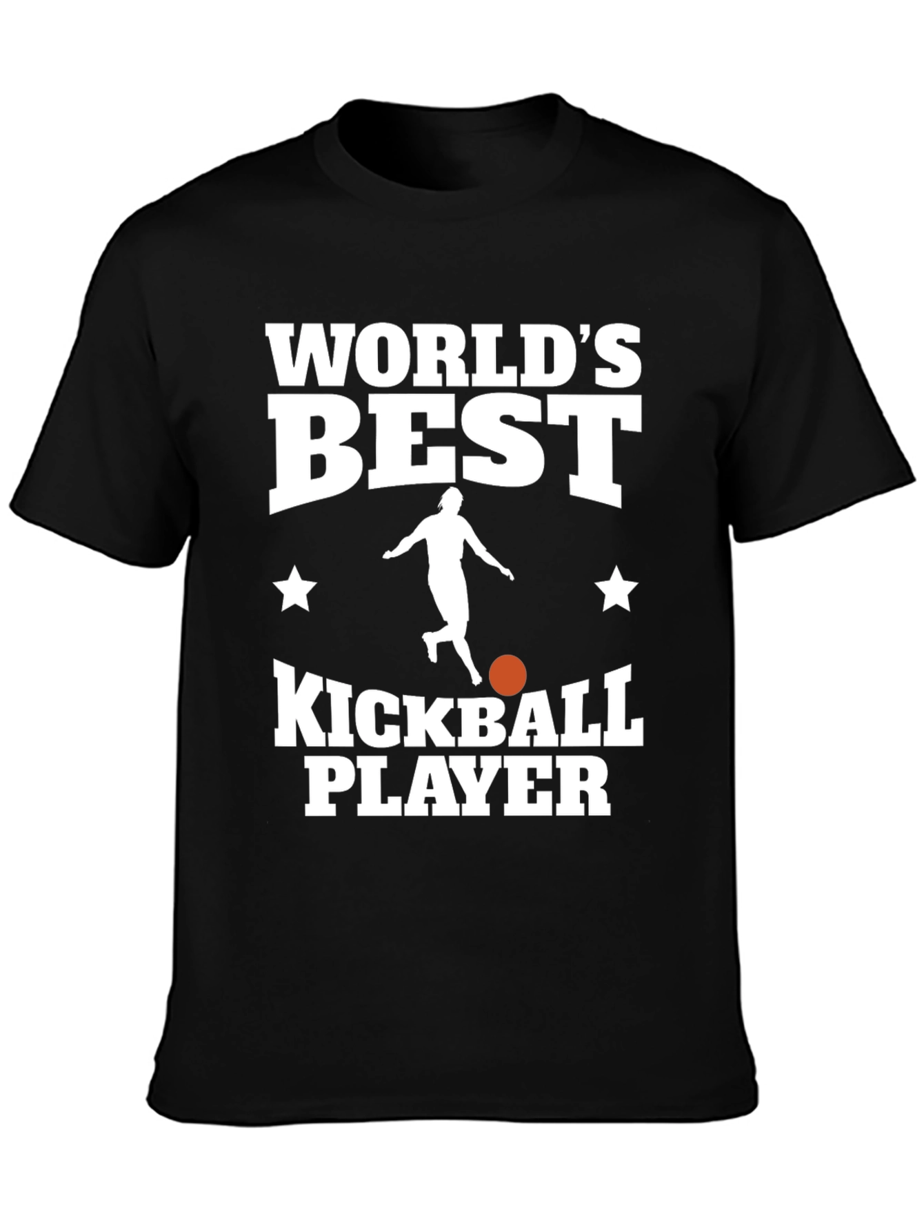 Worlds Best Kickball Player Graphic Tee