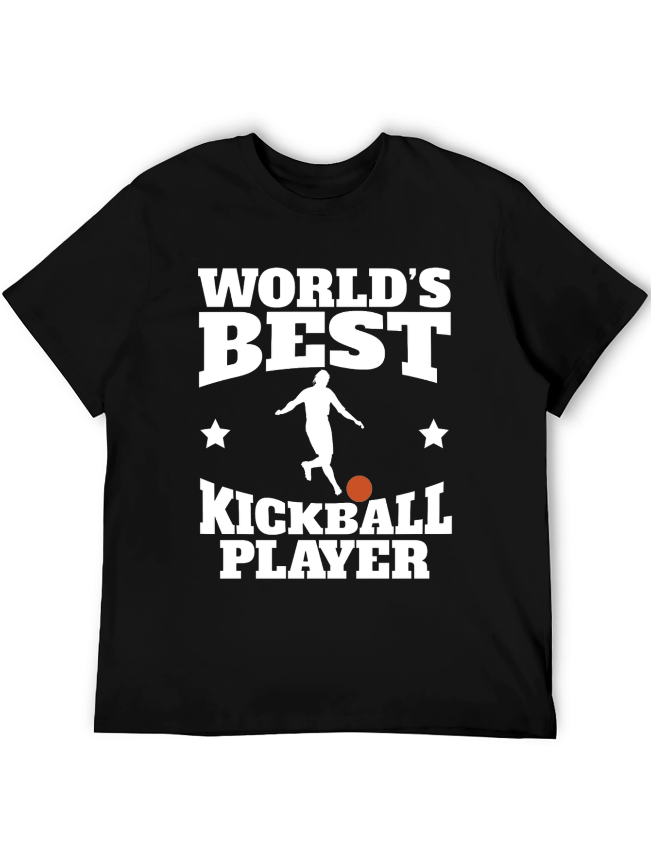 Worlds Best Kickball Player Graphic Tee