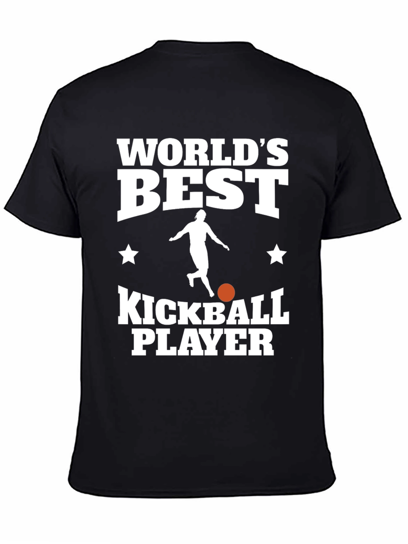 Worlds Best Kickball Player Graphic Tee