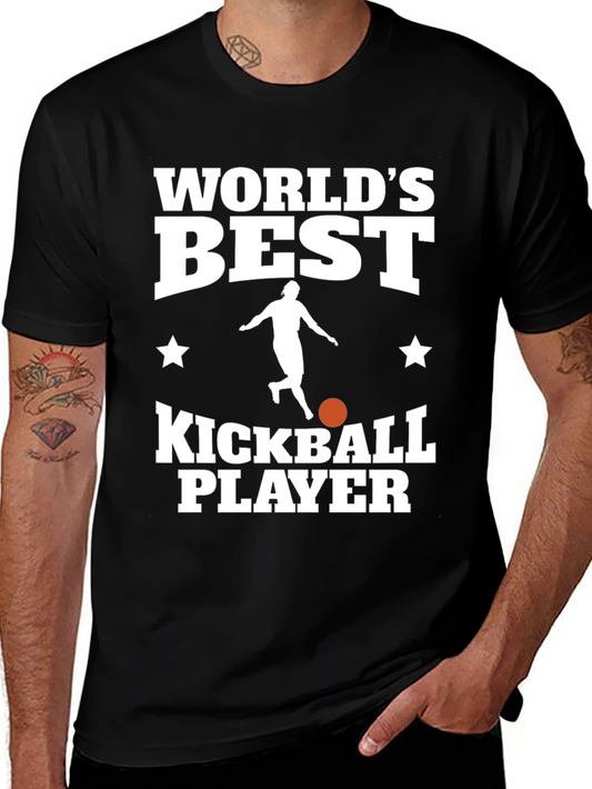 Worlds Best Kickball Player Graphic Tee