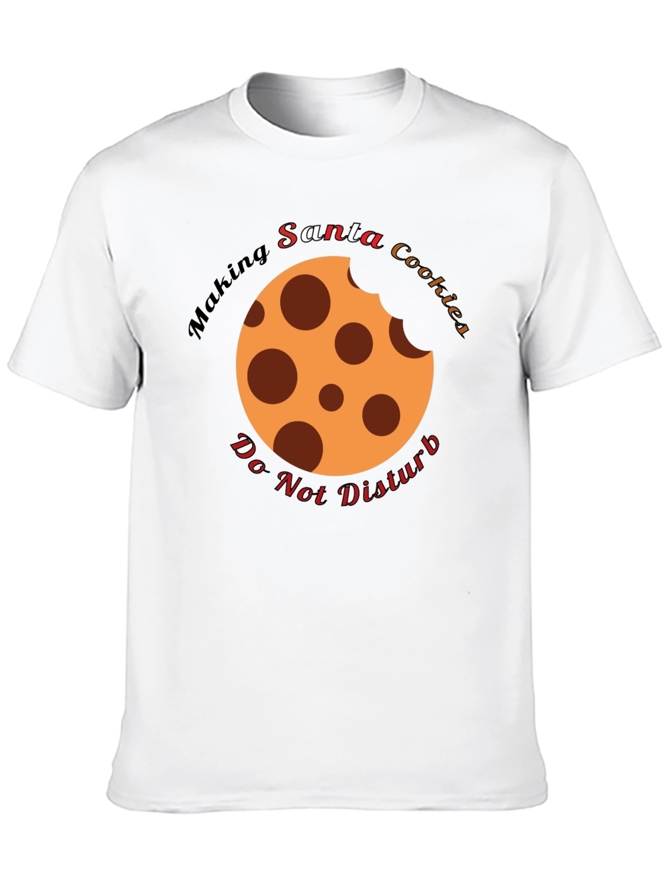 Santa Cookies T-Shirt - Do Not Disturb
