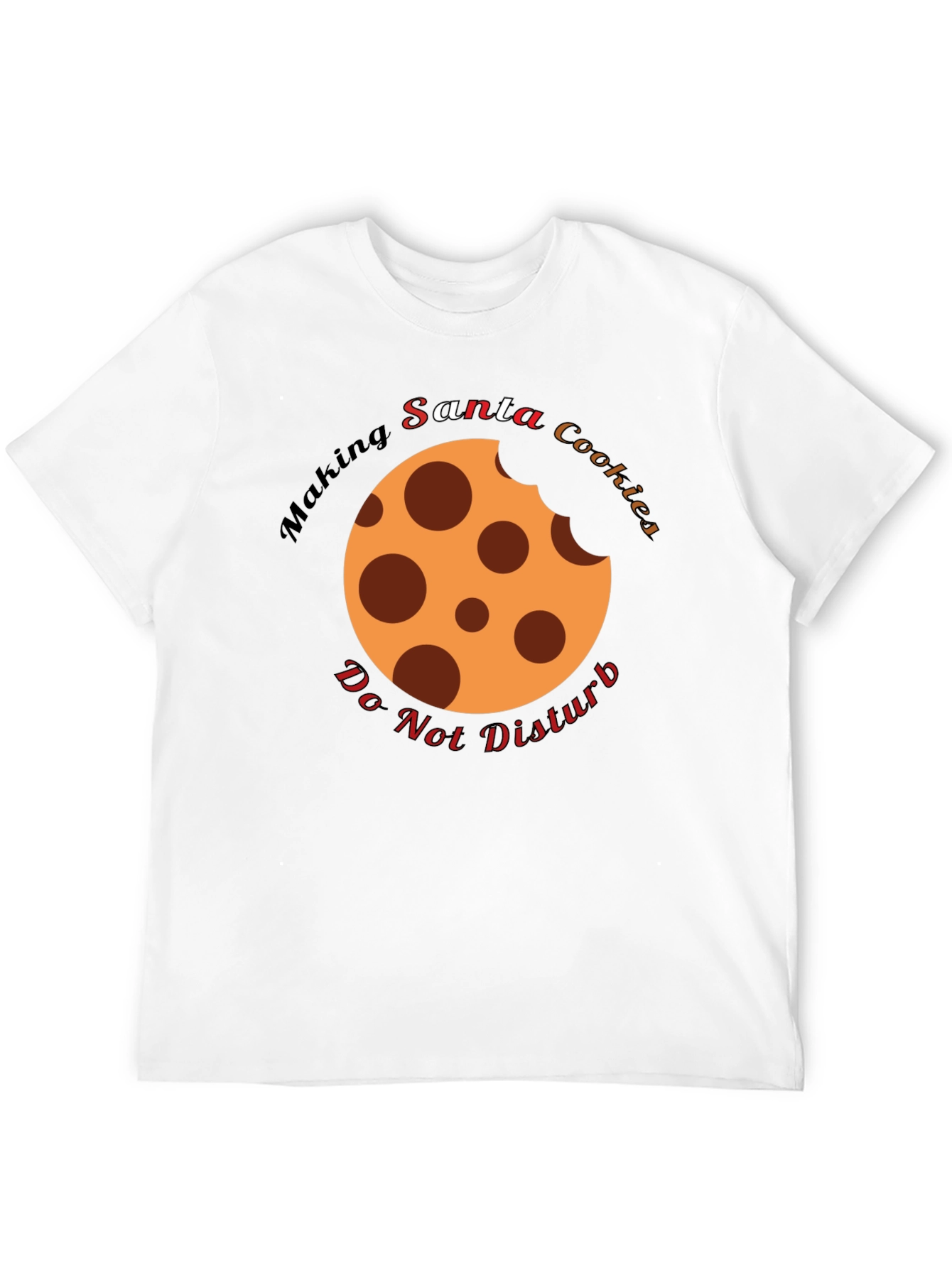 Santa Cookies T-Shirt - Do Not Disturb