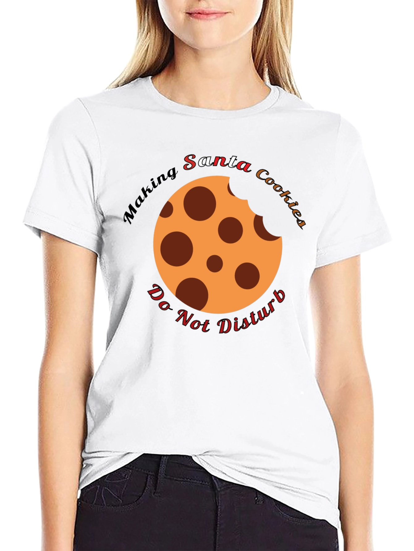 Santa Cookies T-Shirt - Do Not Disturb