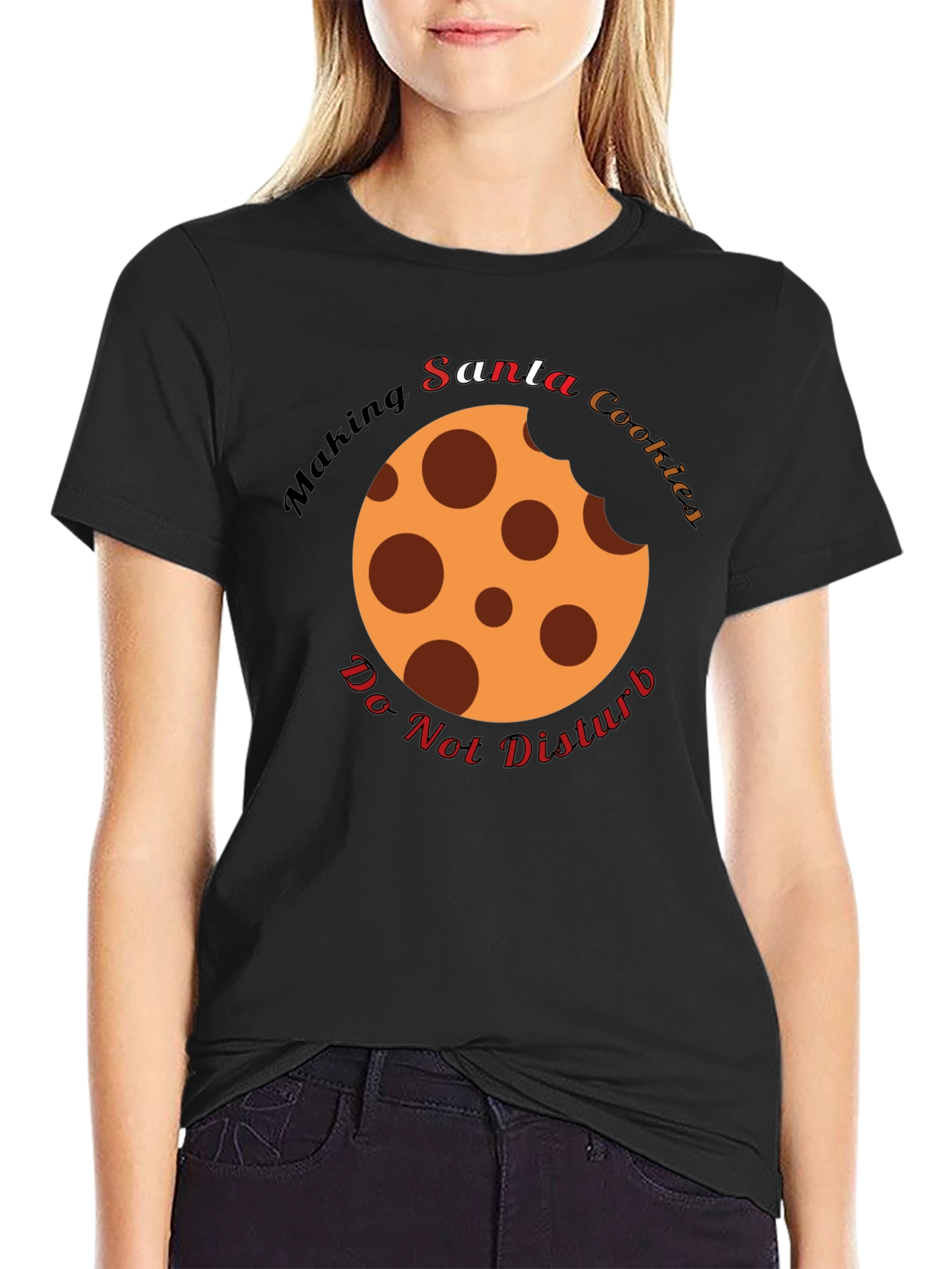 Santa Cookies T-Shirt - Do Not Disturb