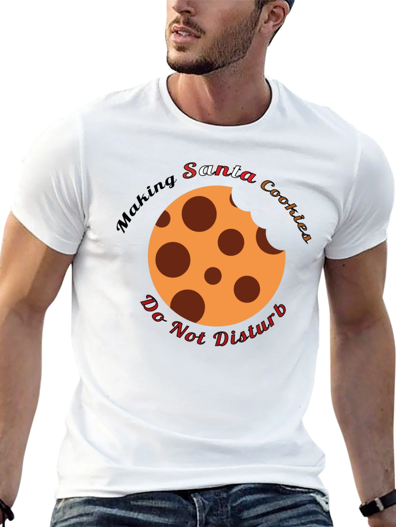 Santa Cookies T-Shirt - Do Not Disturb