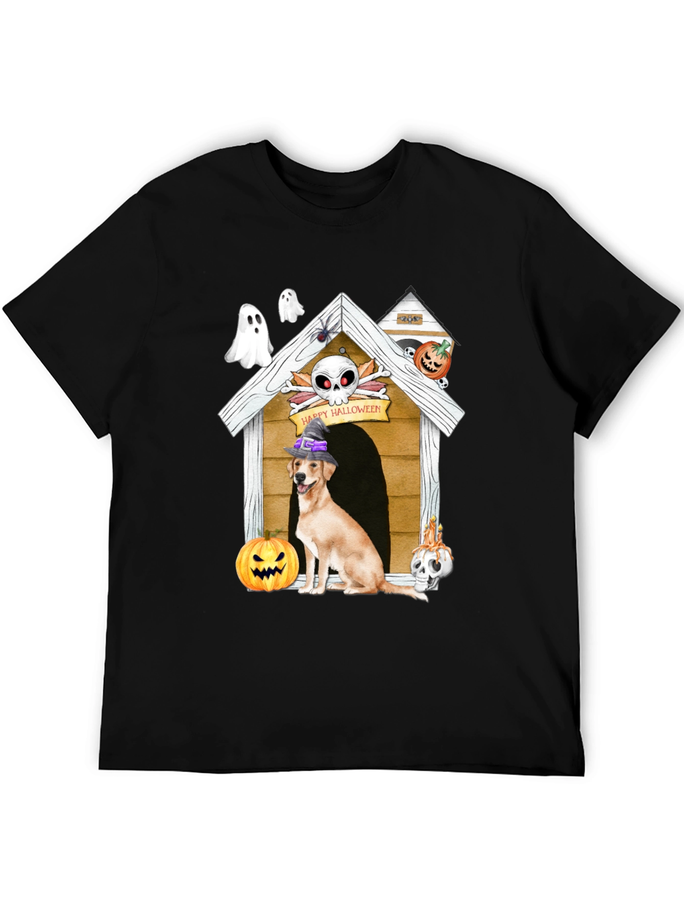 Halloween Dog House T-Shirt