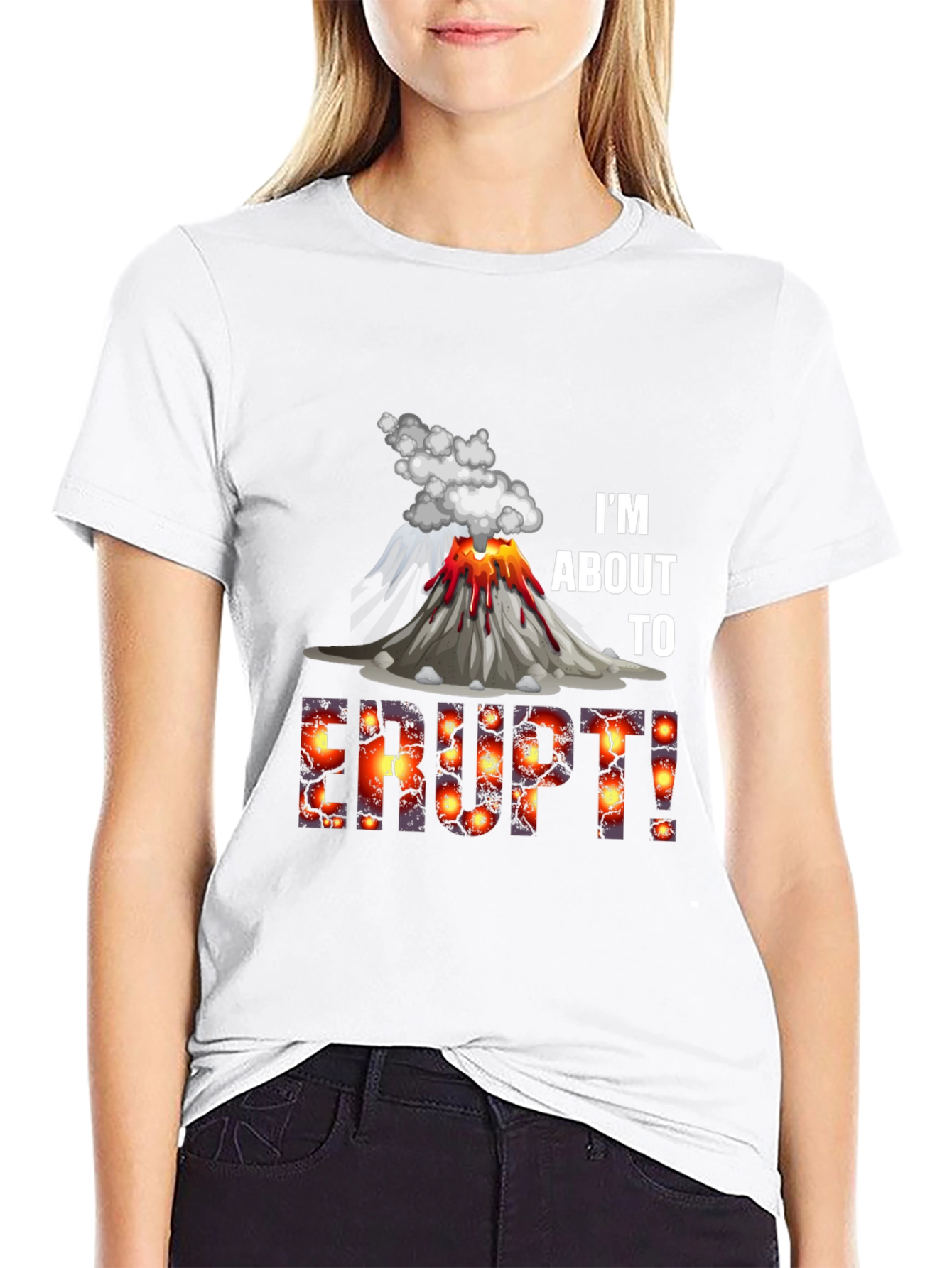 Im About to Erupt! Graphic Tee