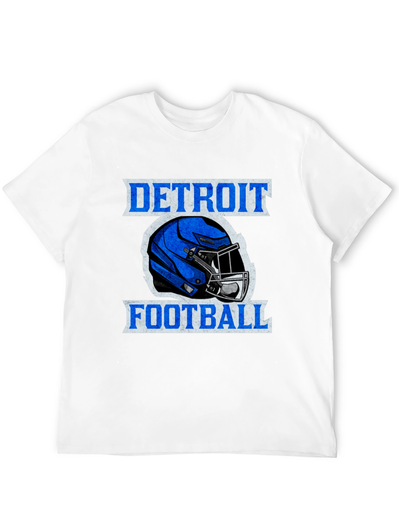 Detroit Football Helmet Graphic Tee
