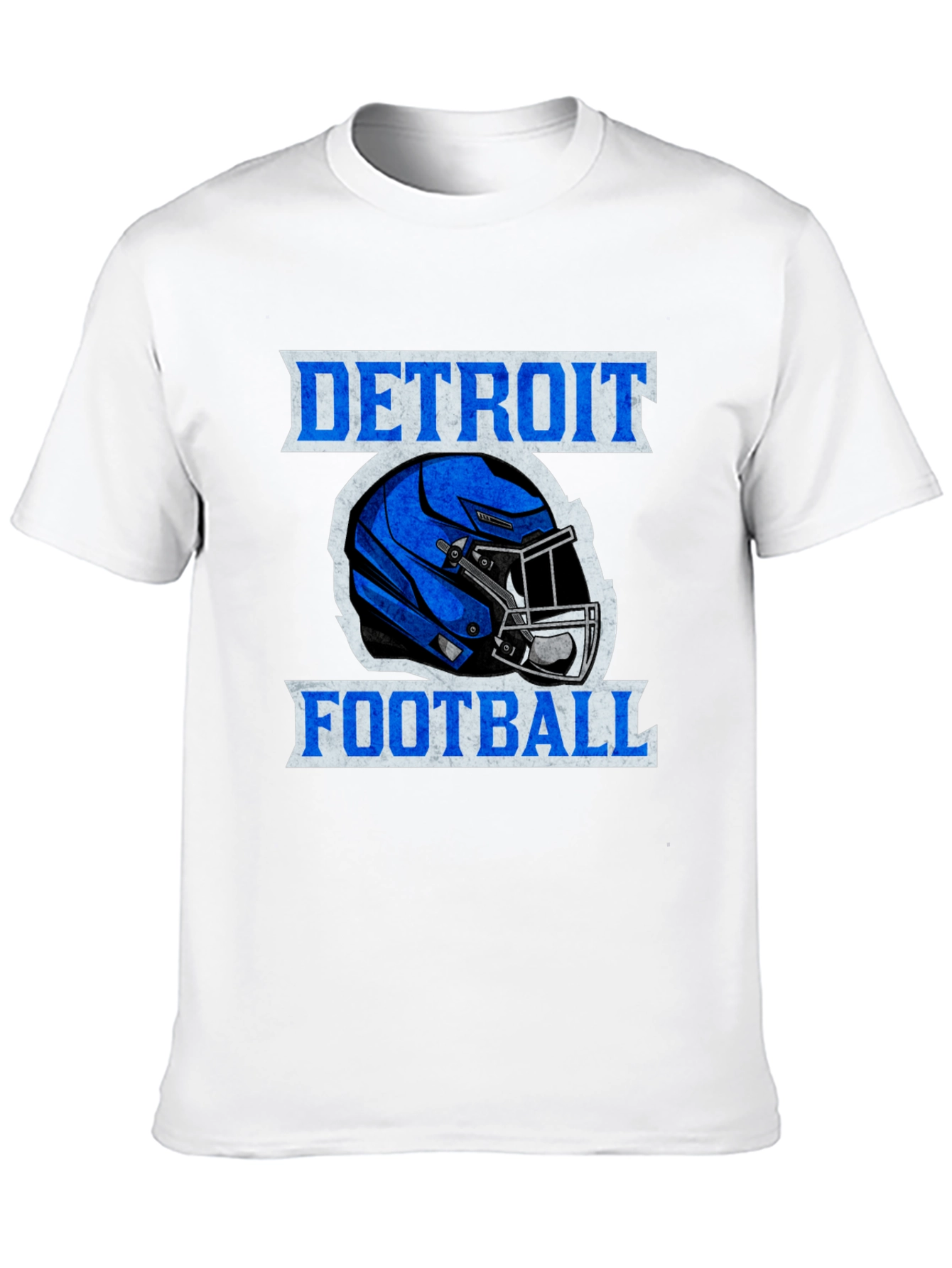 Detroit Football Helmet Graphic Tee