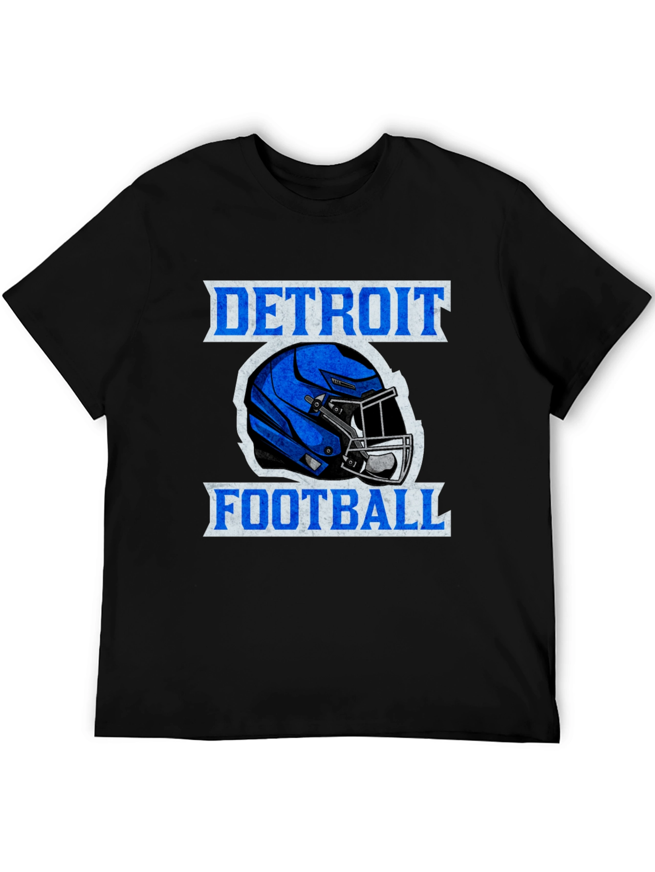 Detroit Football Helmet Graphic Tee