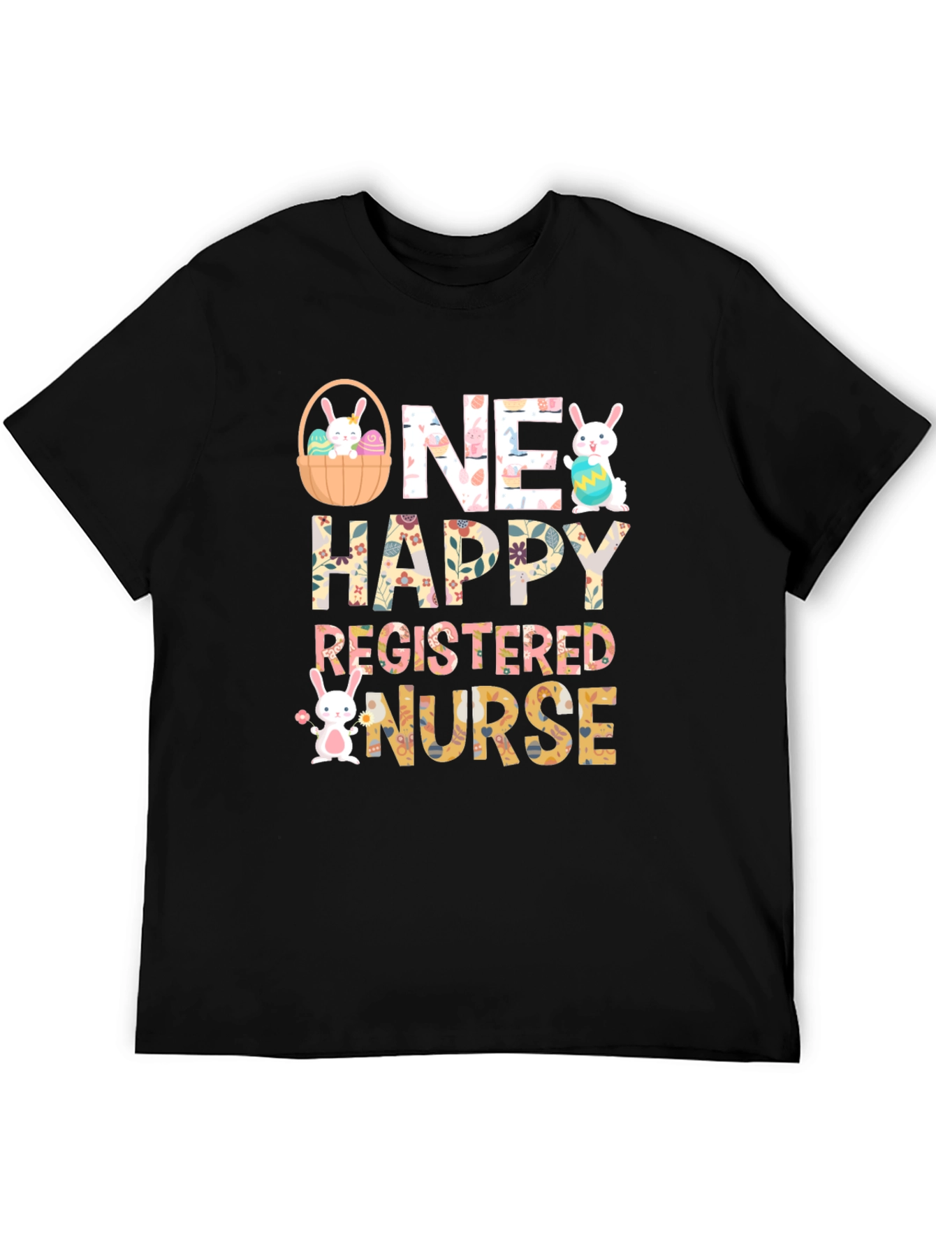 One Happy Registered Nurse Easter T-Shirt