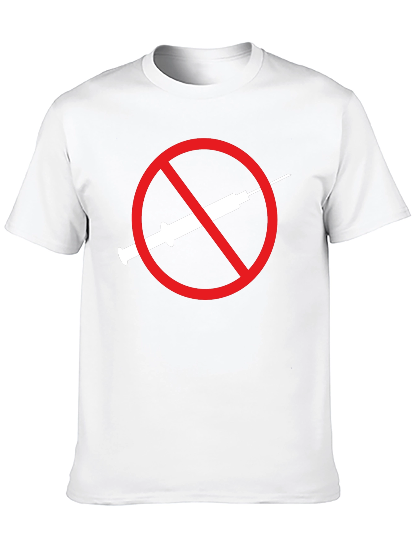Anti-Vaccine T-Shirt Black Graphic Tee