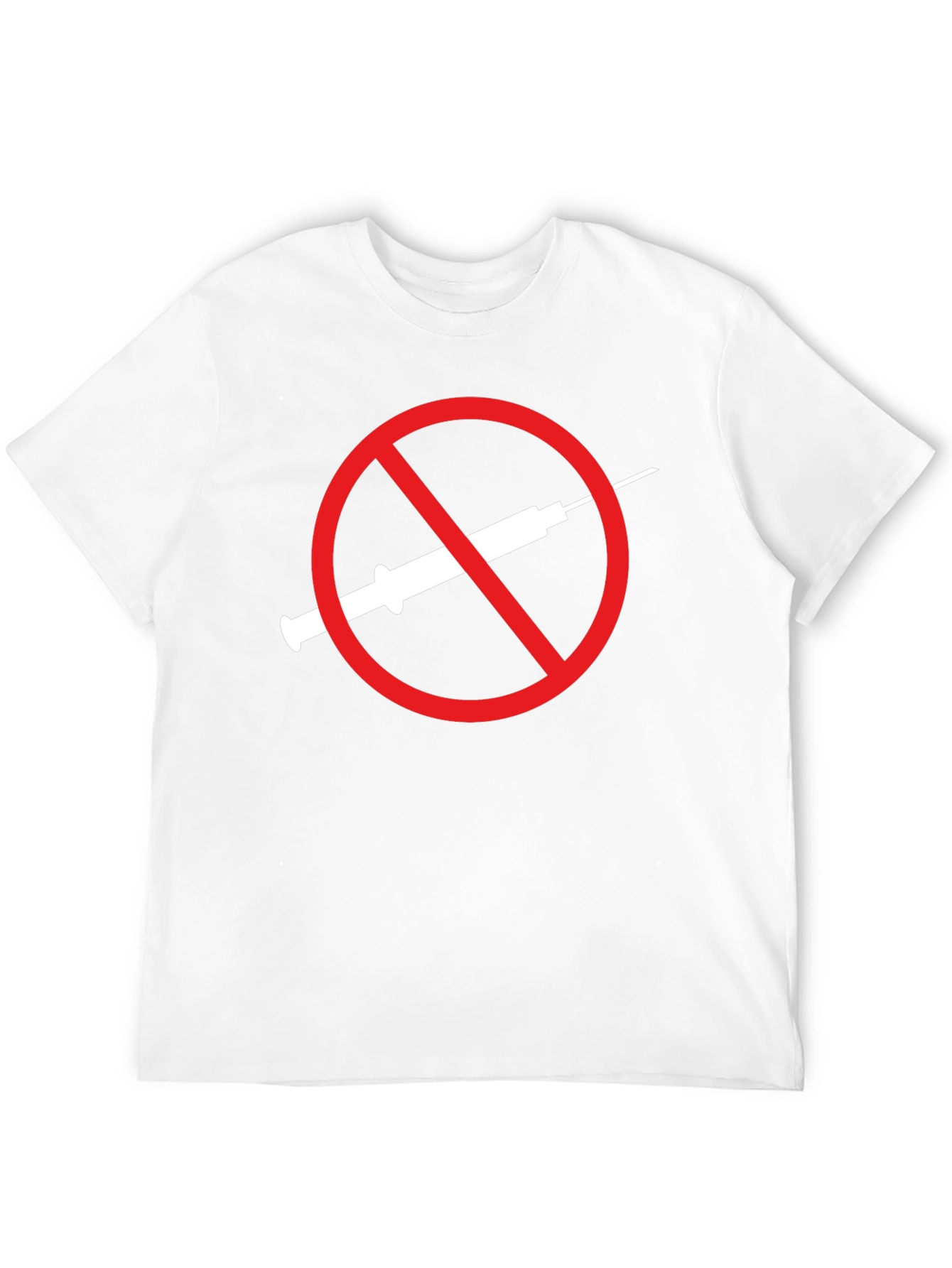 Anti-Vaccine T-Shirt Black Graphic Tee
