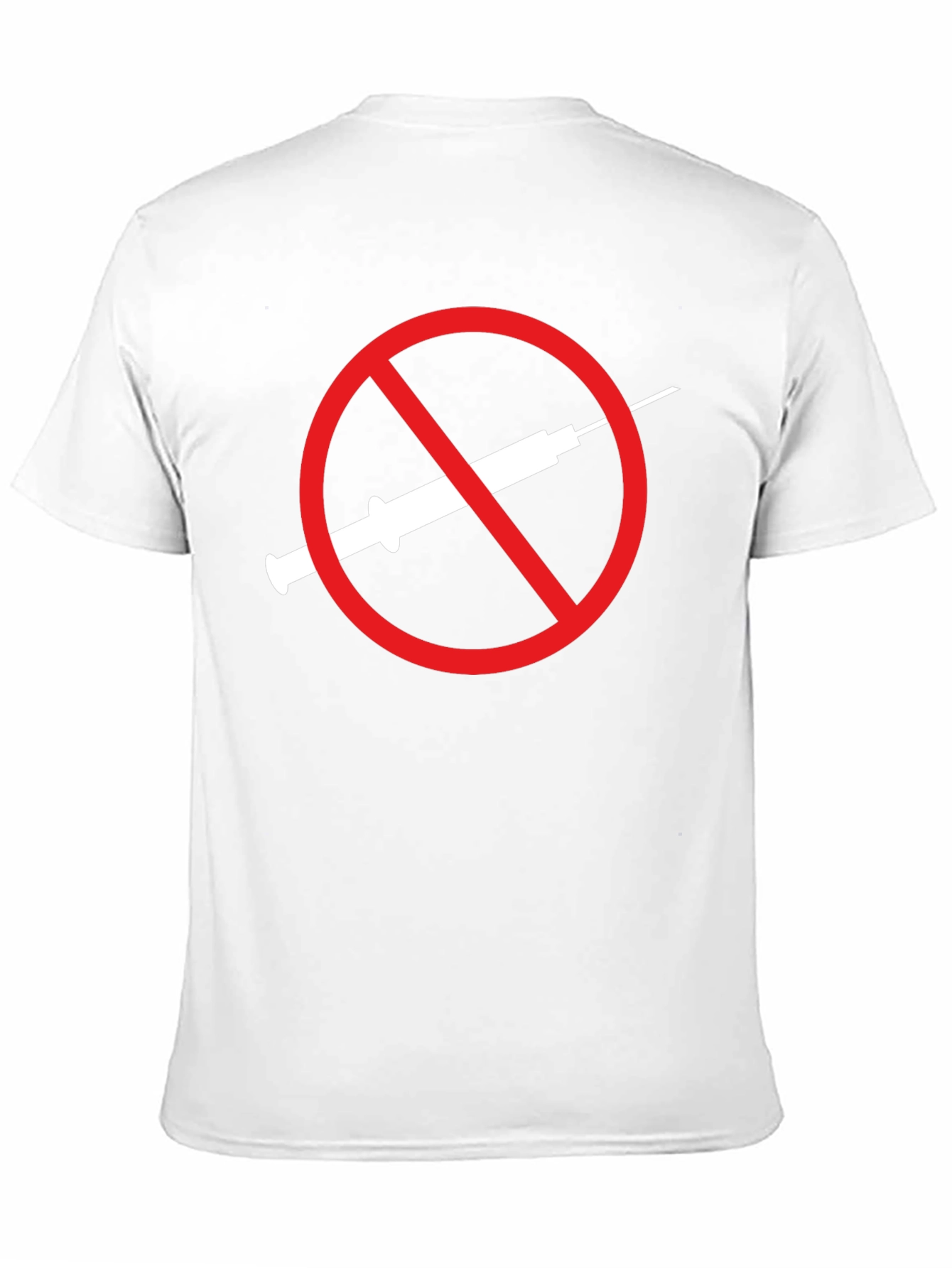 Anti-Vaccine T-Shirt Black Graphic Tee
