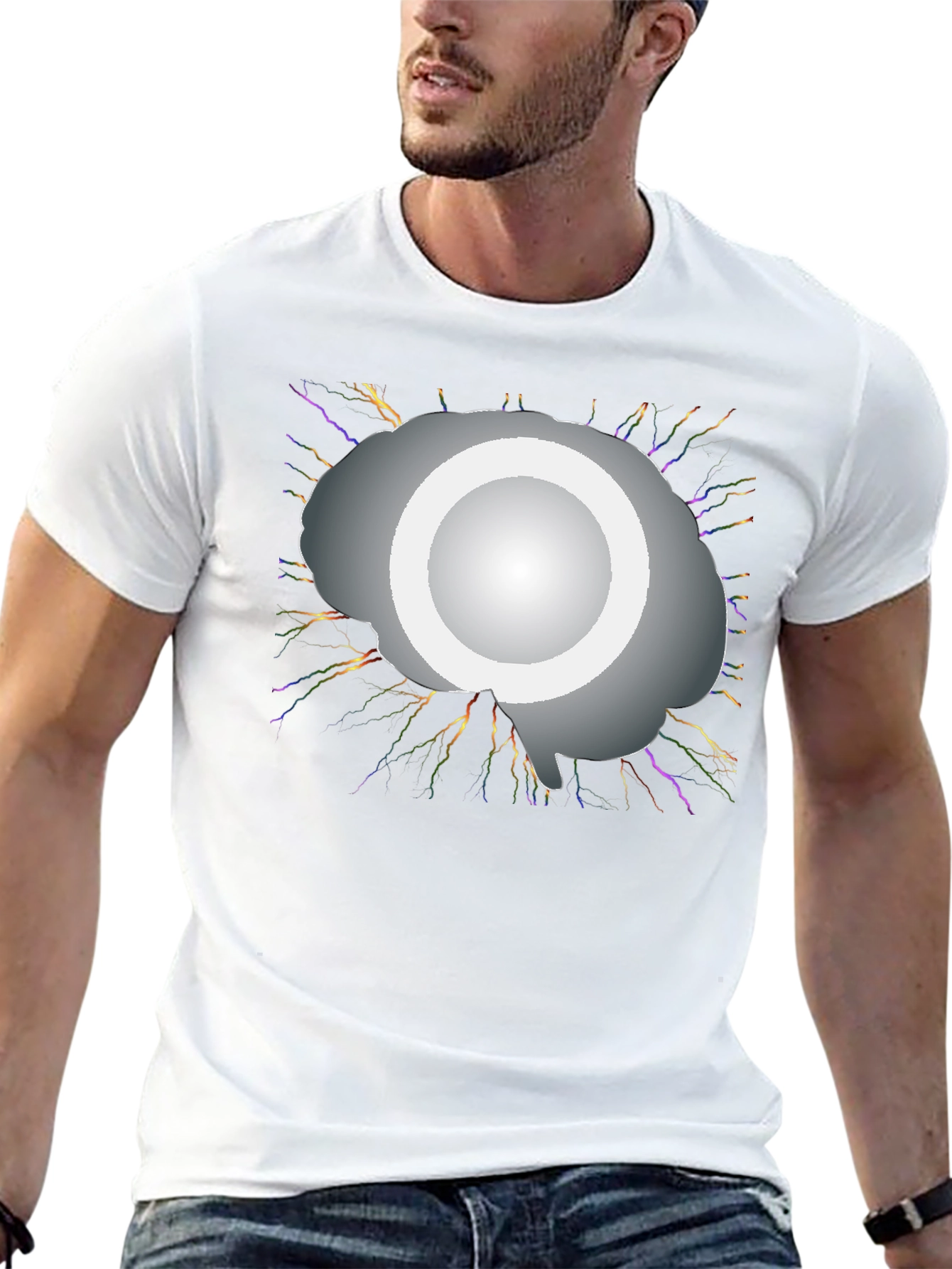 Brain Power Tee - Light Bulb Idea T-Shirt