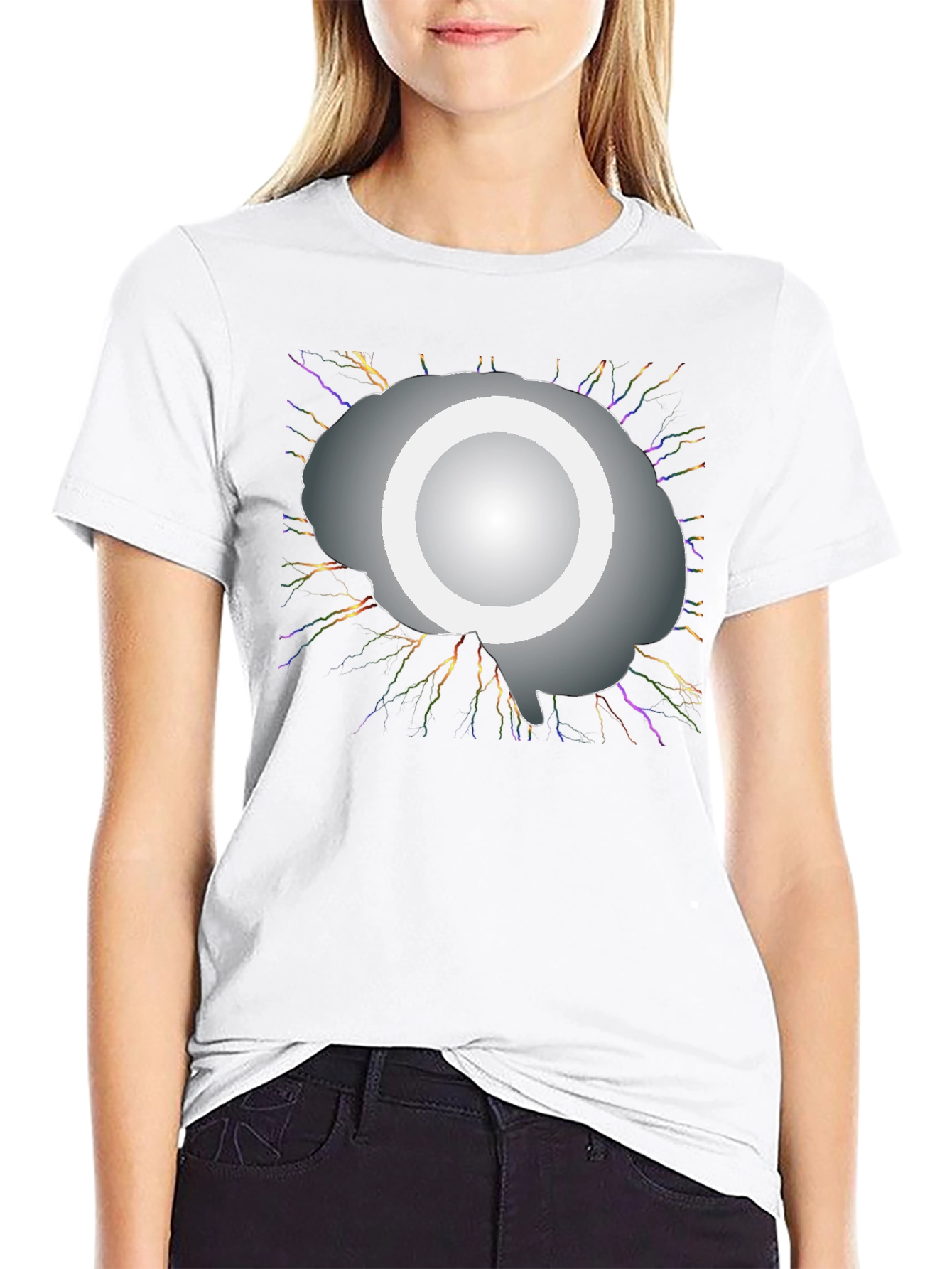 Brain Power Tee - Light Bulb Idea T-Shirt