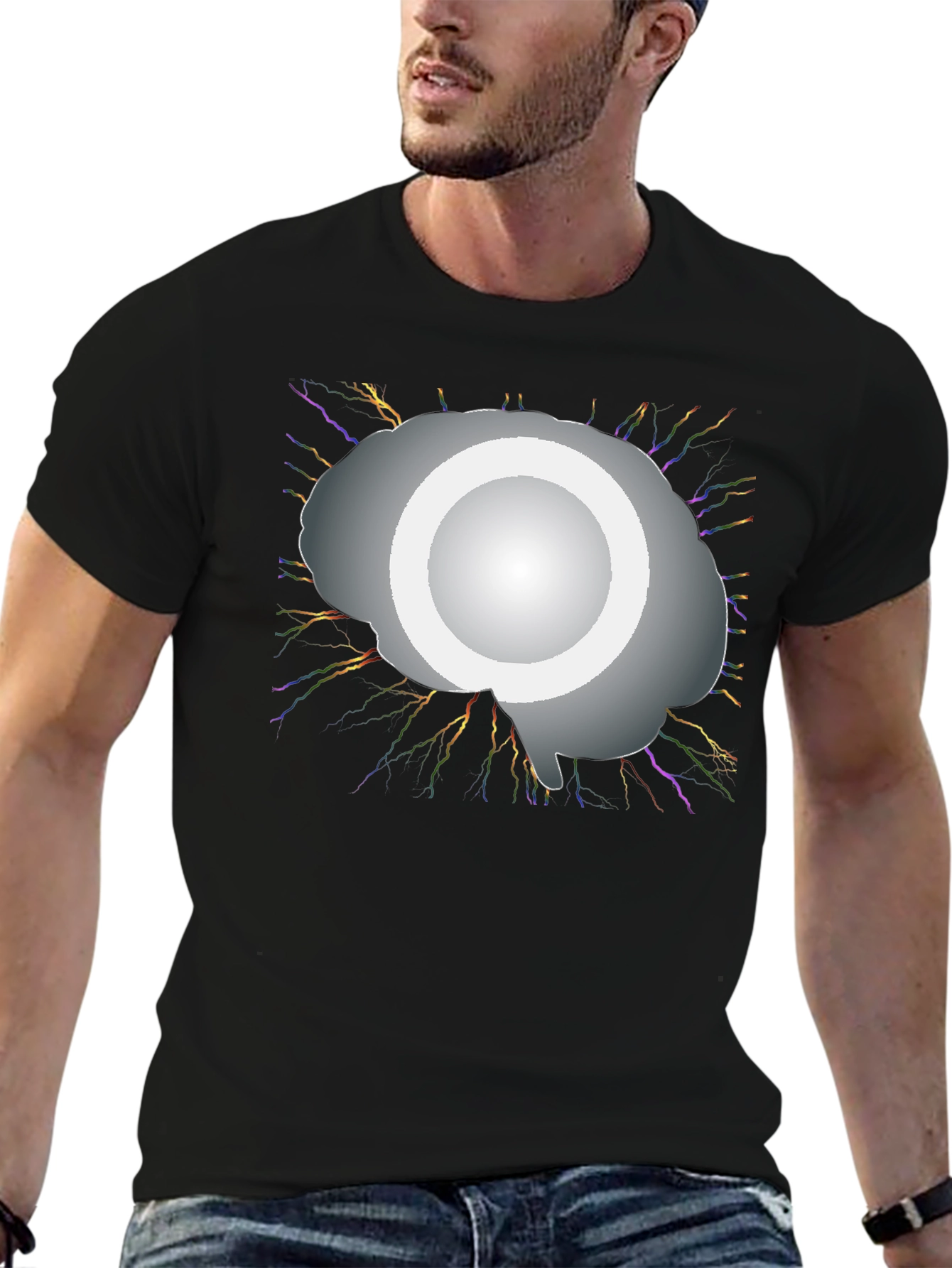 Brain Power Tee - Light Bulb Idea T-Shirt