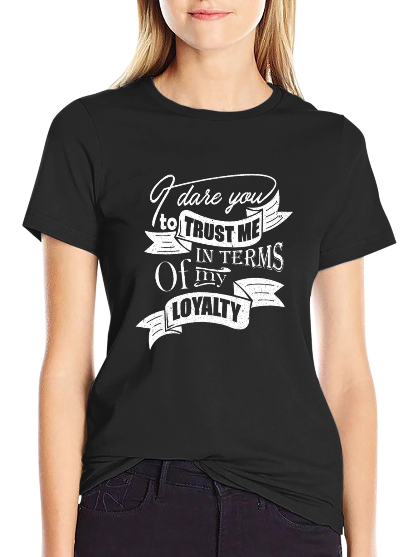 Dare You Trust Me Graphic Tee