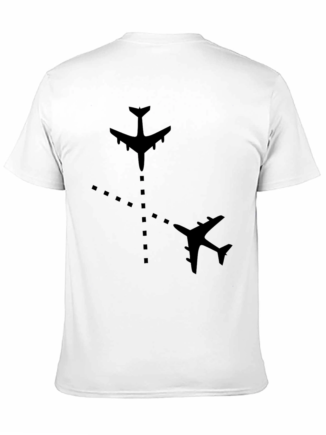 Aviation Path Black T-Shirt
