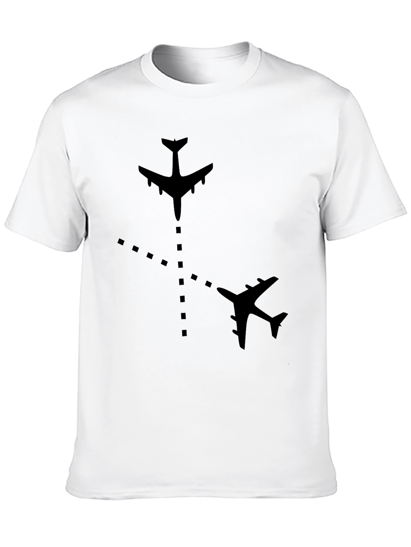Aviation Path Black T-Shirt