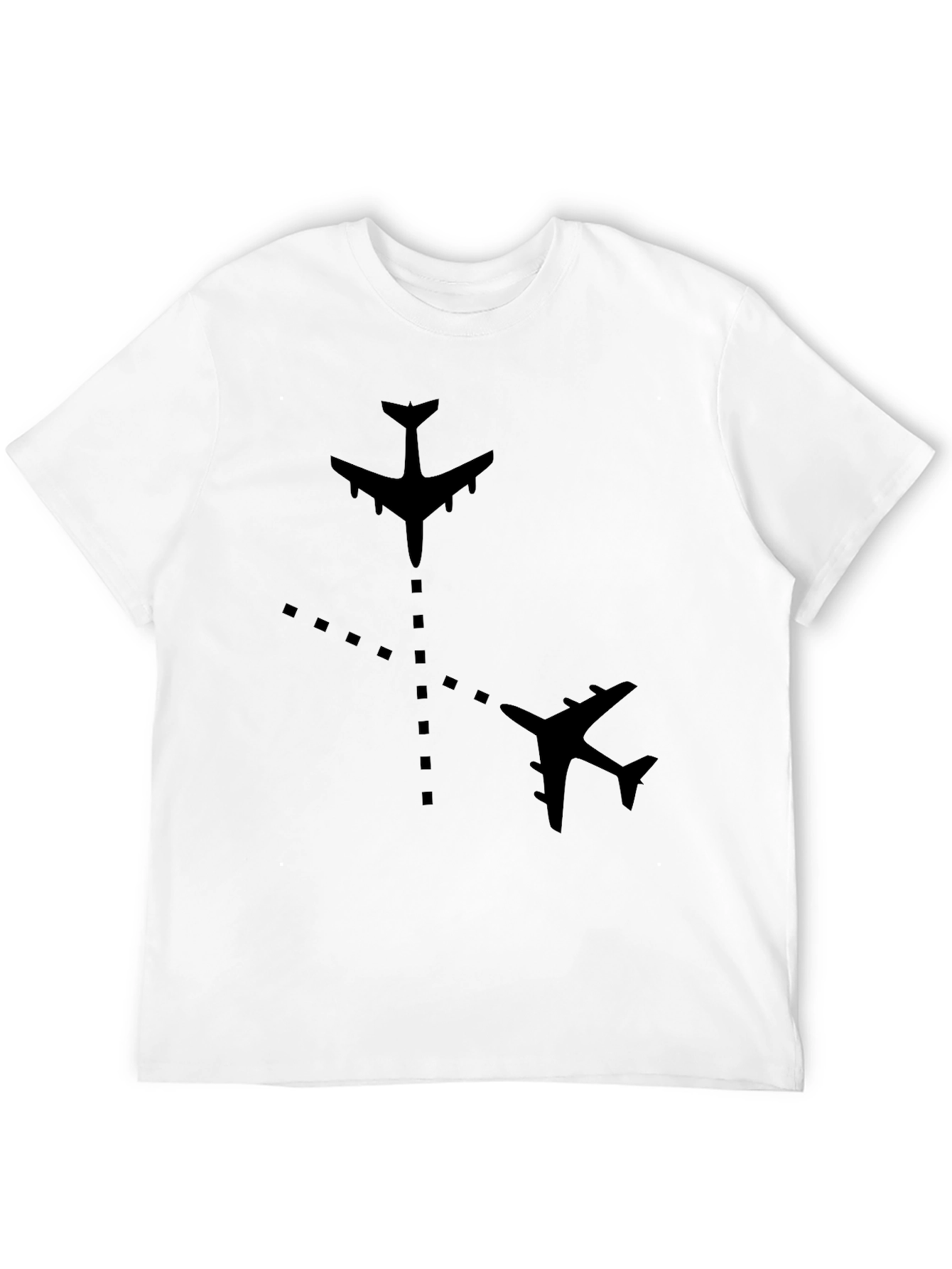 Aviation Path Black T-Shirt