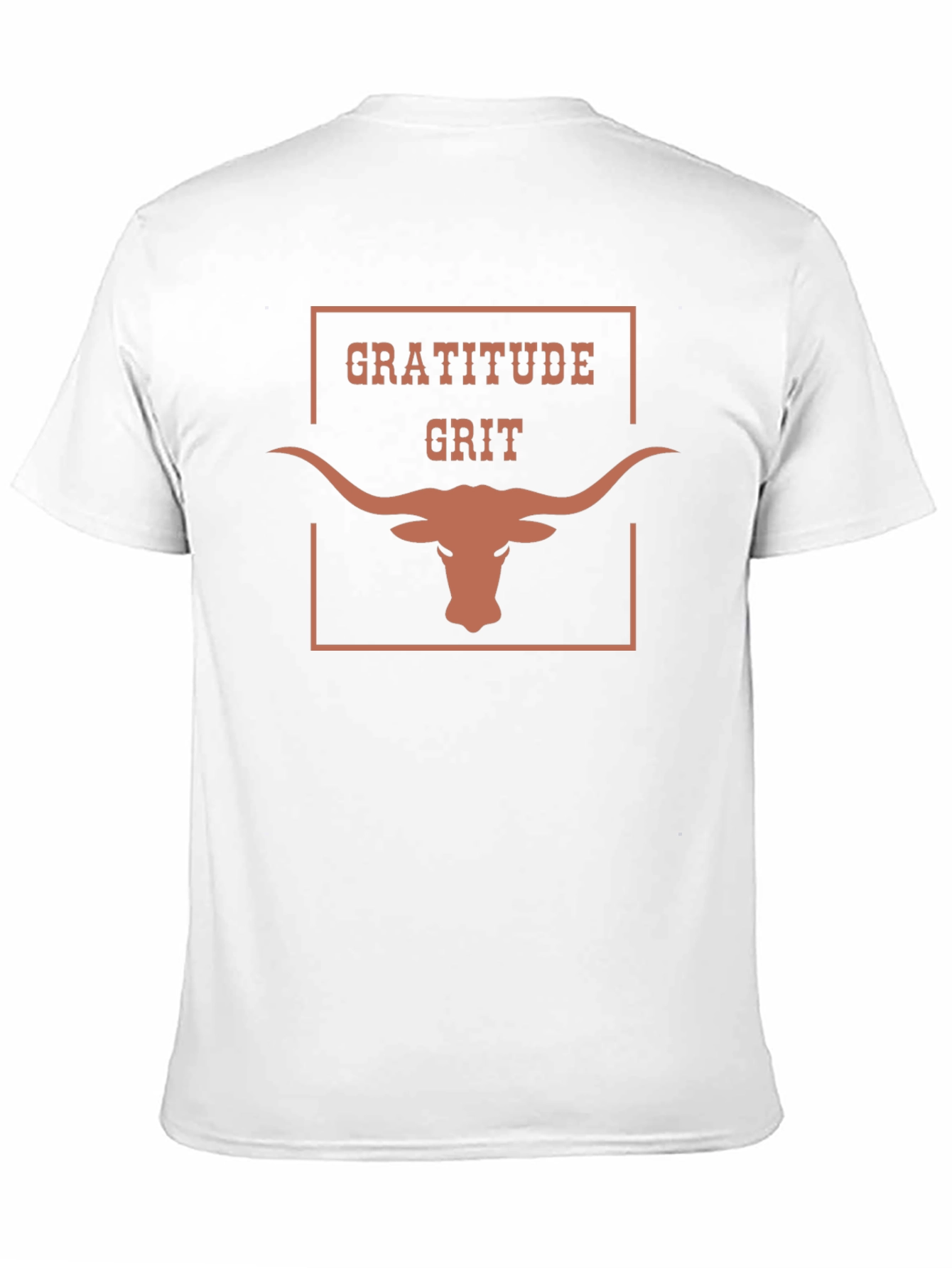 Gratitude Grit Steer Graphic Tee