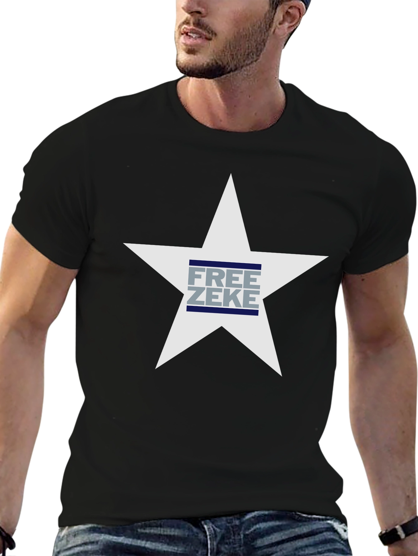 Free Zeke Star Graphic T-Shirt - Mens