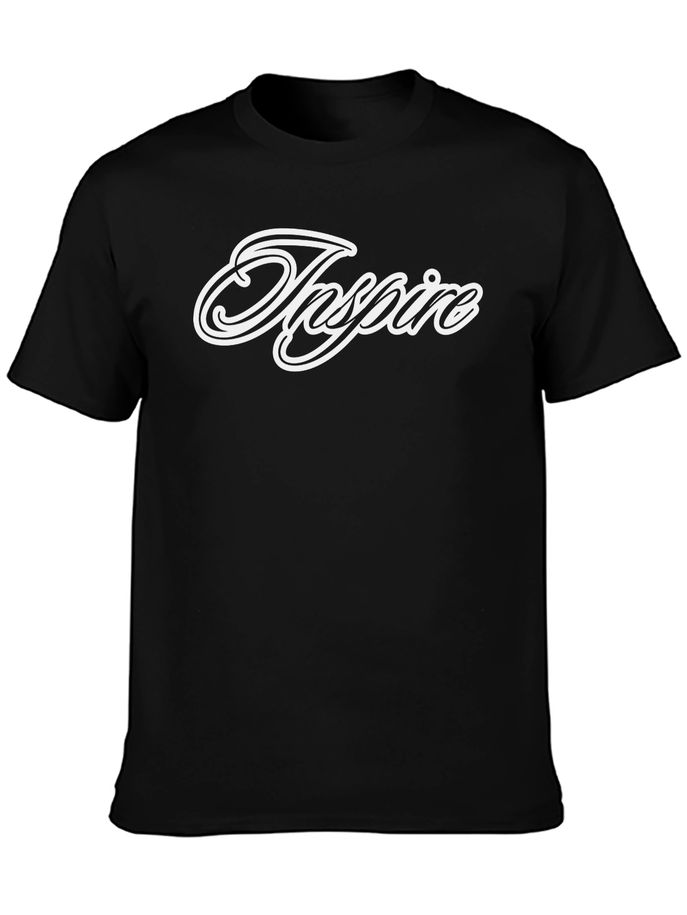 Inspire Graphic Tee - Classic Black T-Shirt