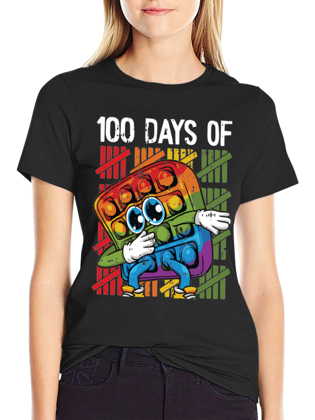 100 Days of School Pop It T-Shirt