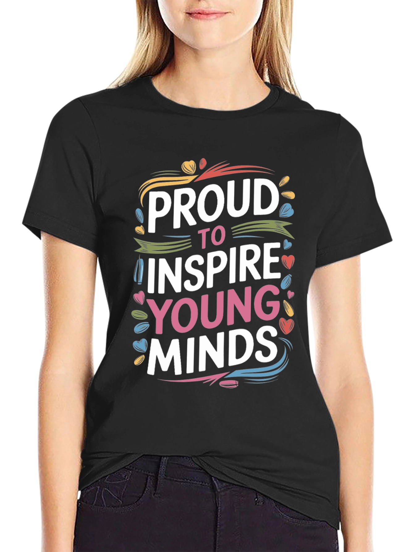 Proud To Inspire Young Minds Graphic T-Shirt