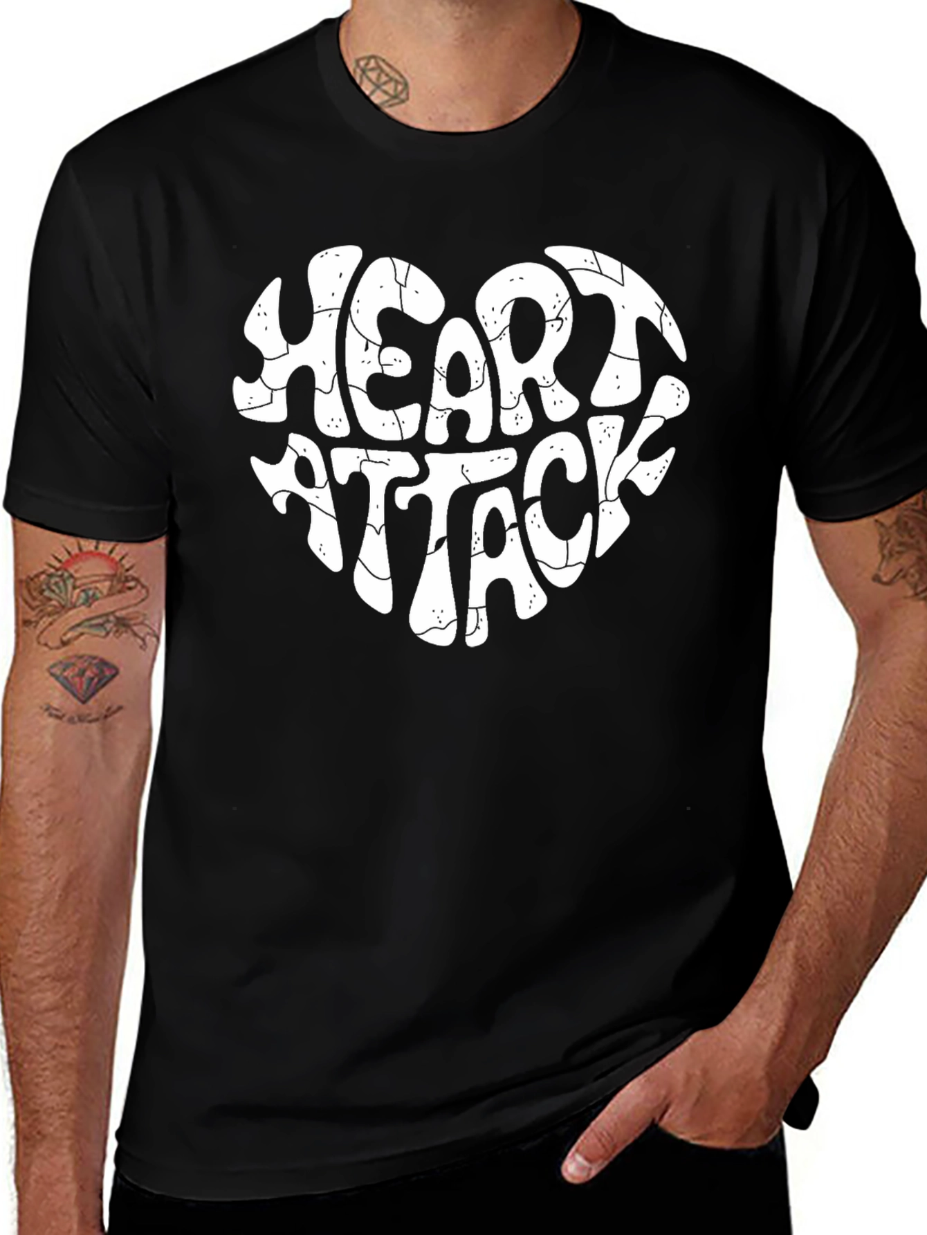 Heart Attack T-Shirt - Novelty Design