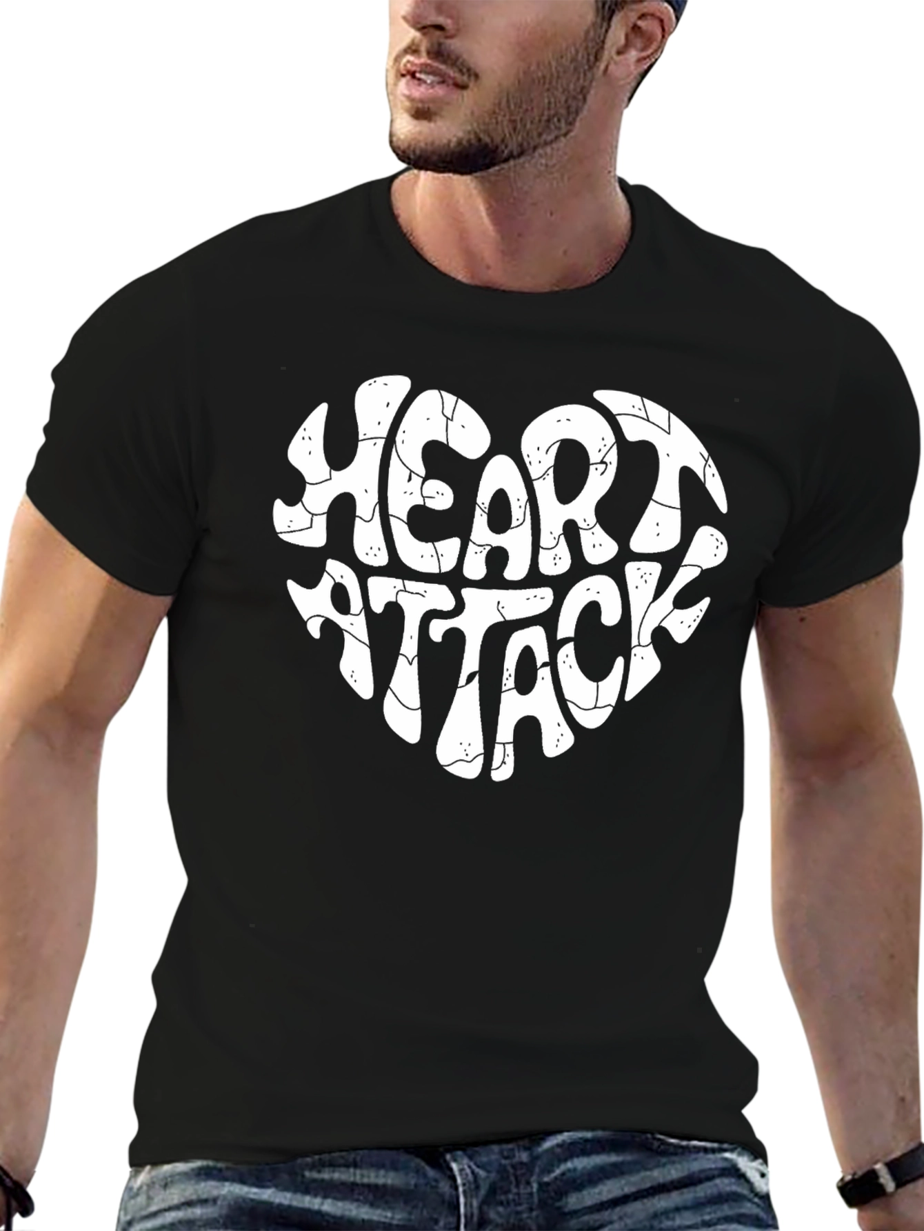 Heart Attack T-Shirt - Novelty Design